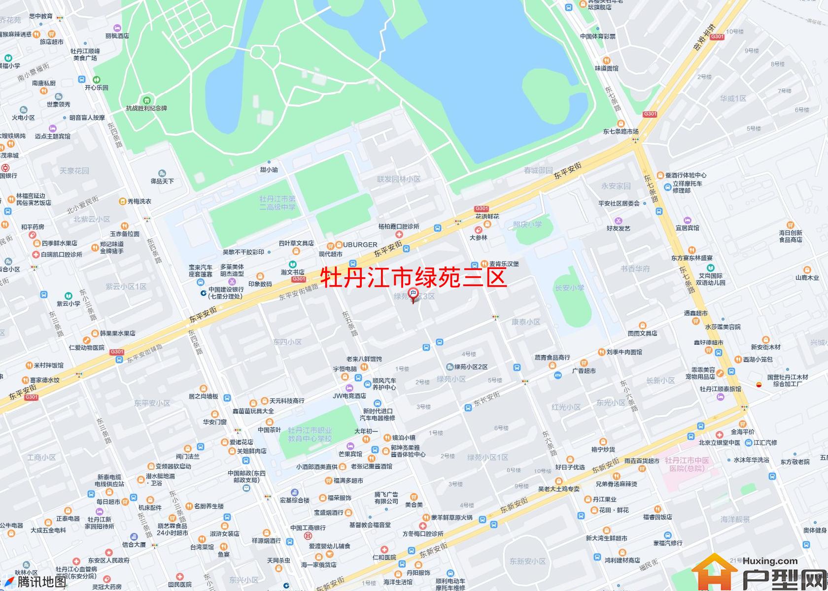 绿苑三区小区 - 户型网