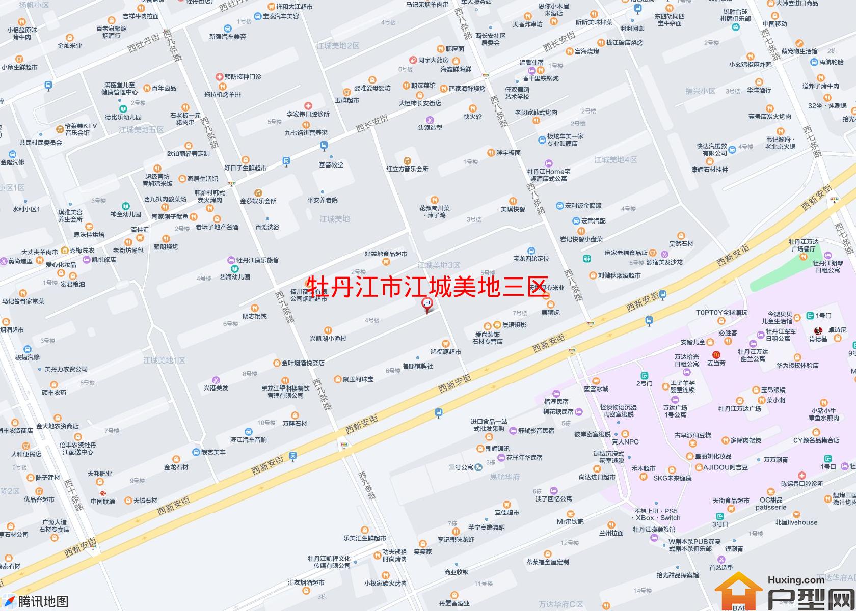 江城美地三区小区 - 户型网