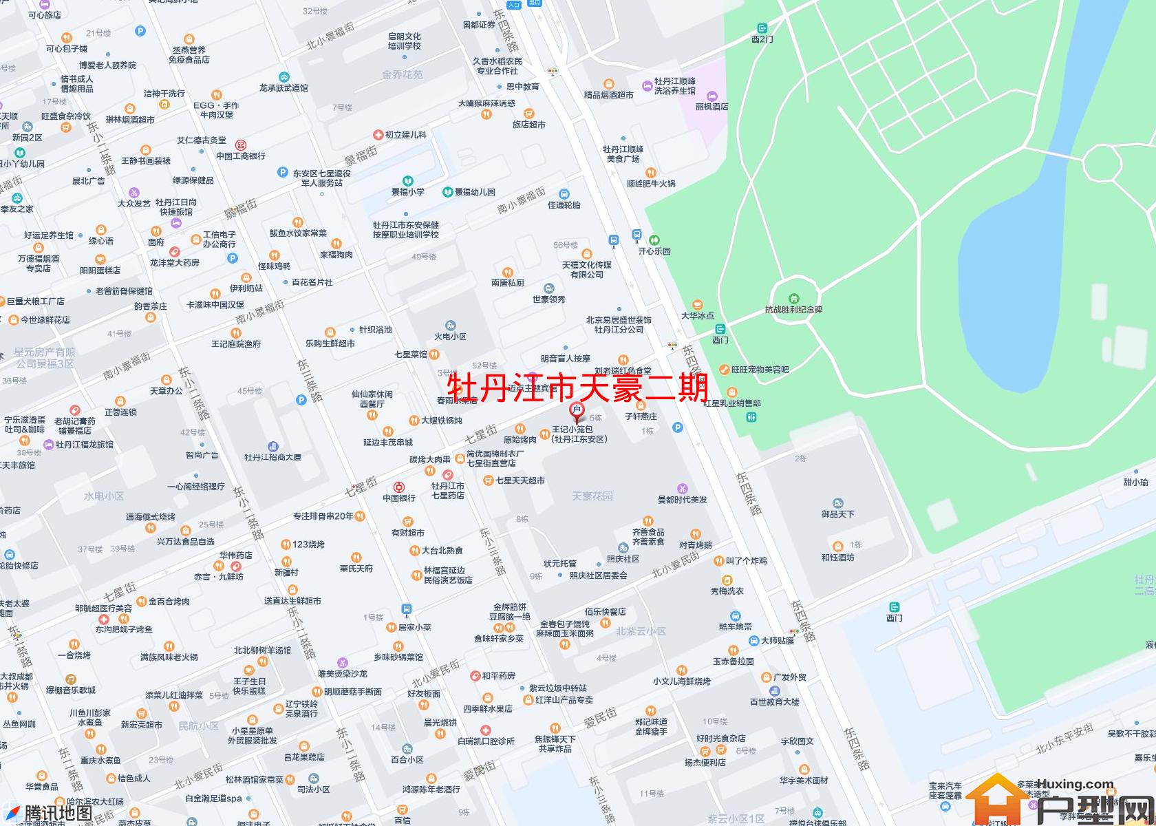 天豪二期小区 - 户型网