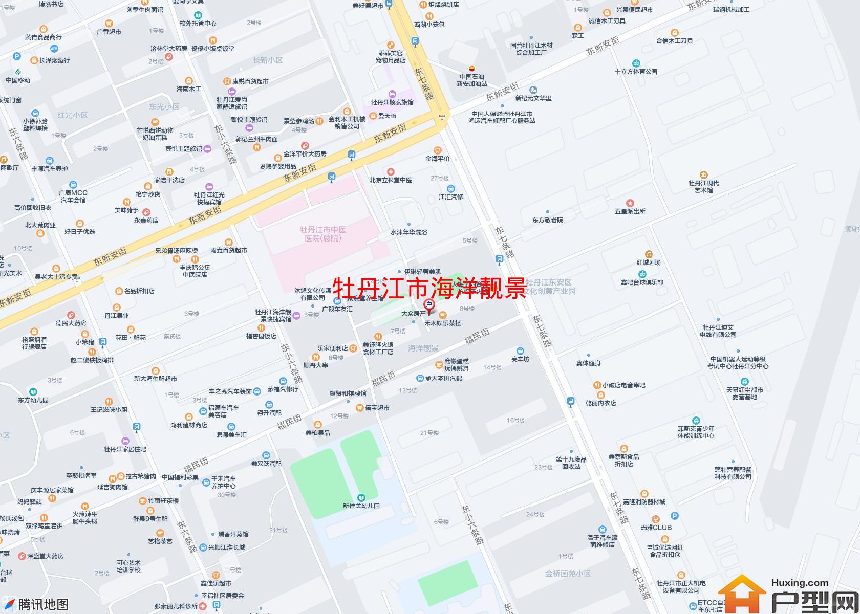 海洋靓景小区 - 户型网