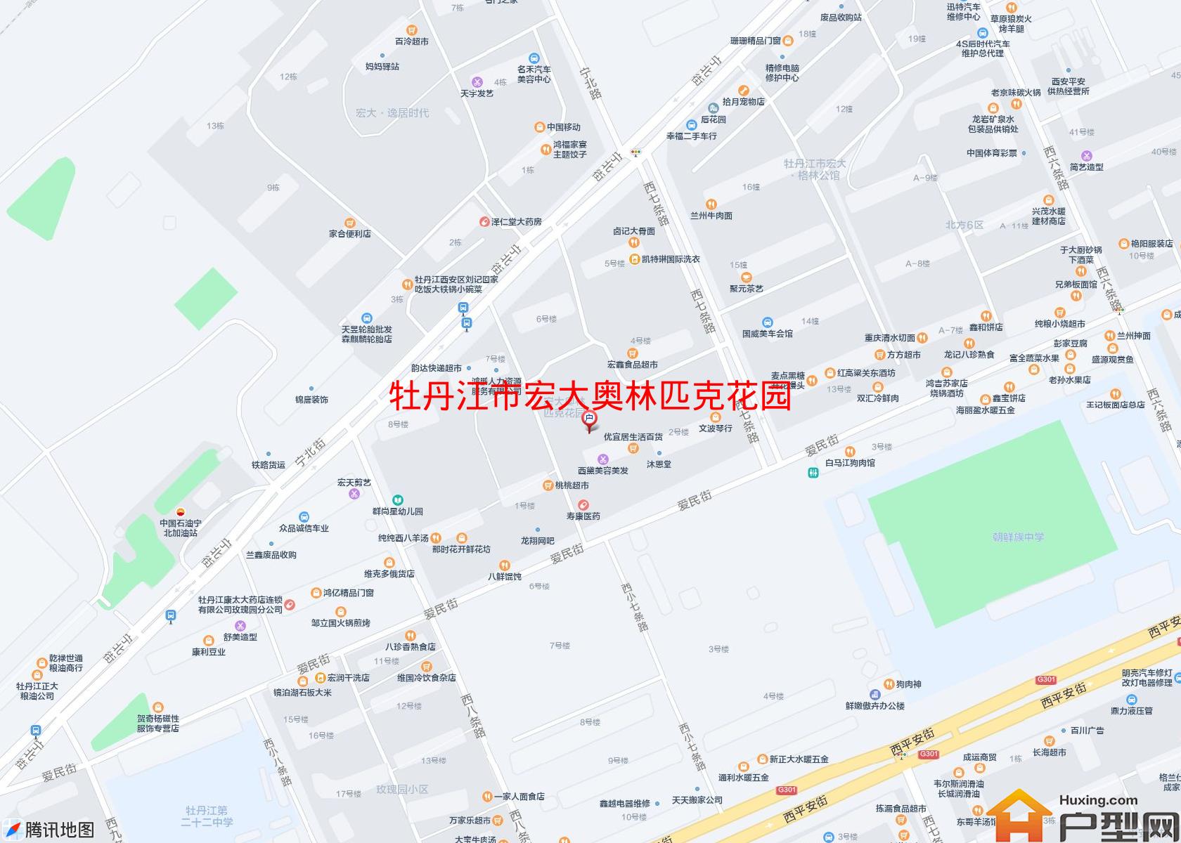 宏大奥林匹克花园小区 - 户型网