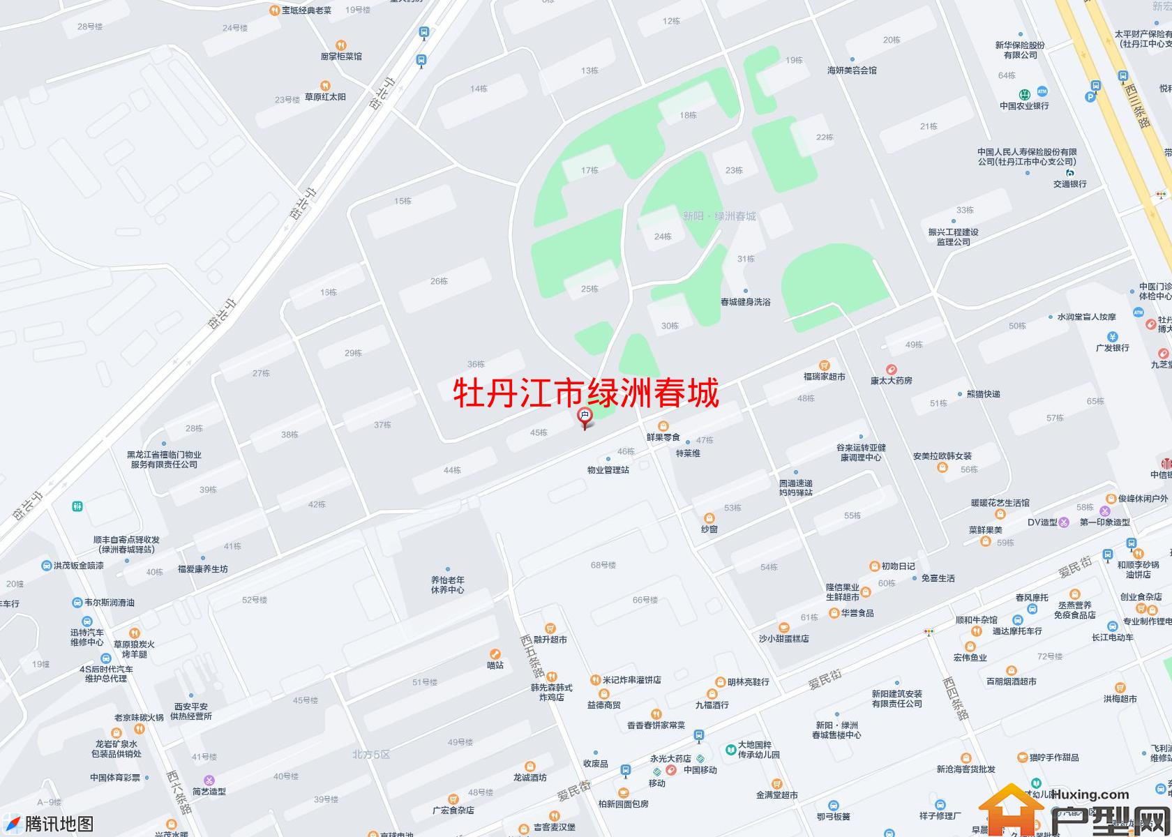 绿洲春城小区 - 户型网