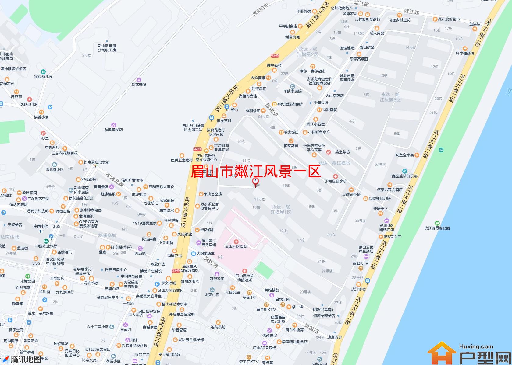 粼江风景一区小区 - 户型网