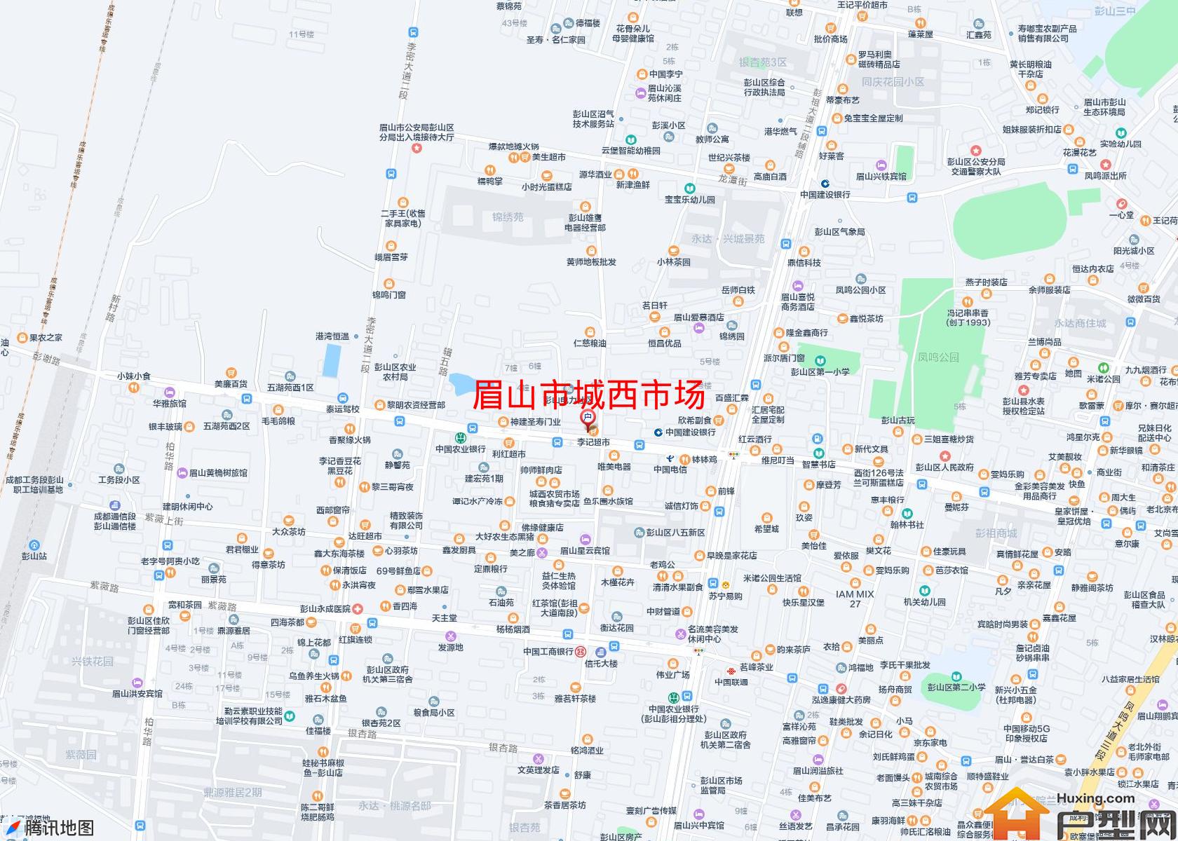 城西市场小区 - 户型网