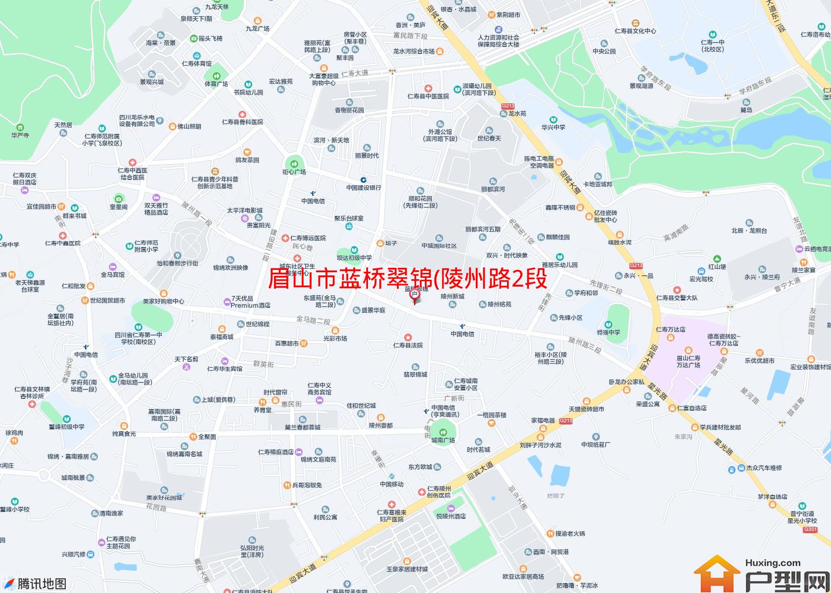 蓝桥翠锦(陵州路2段102号)小区 - 户型网