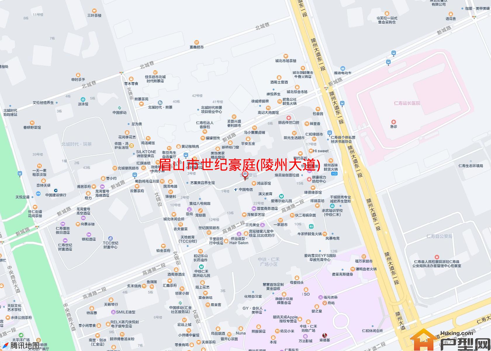 世纪豪庭(陵州大道)小区 - 户型网