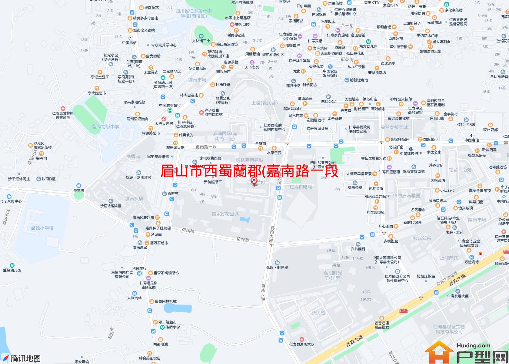 西蜀蘭郡(嘉南路一段)小区 - 户型网