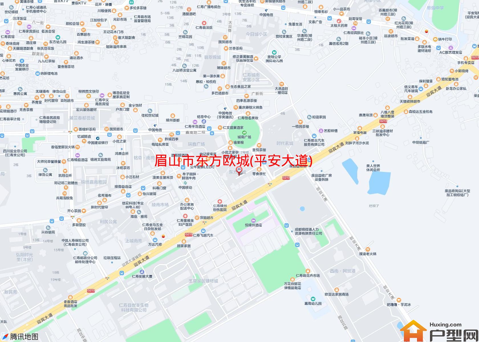 东方欧城(平安大道)小区 - 户型网