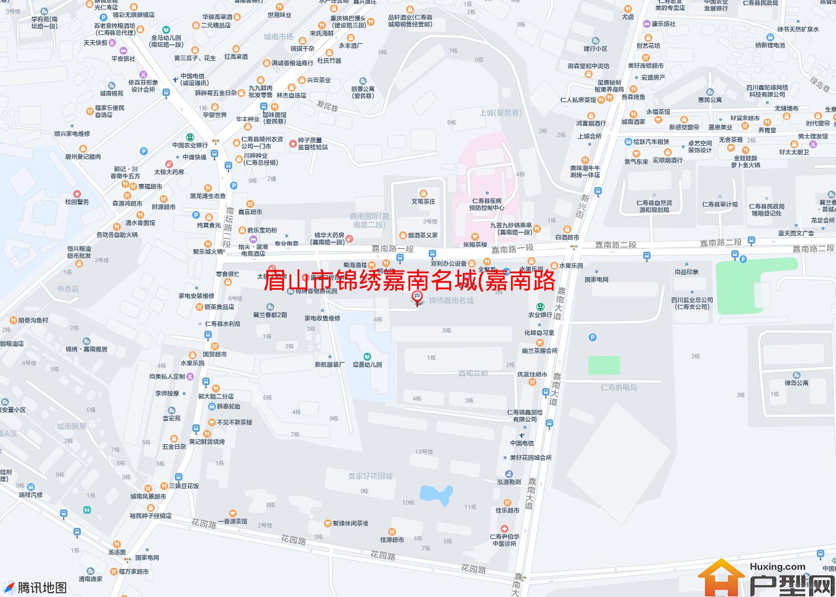 锦绣嘉南名城(嘉南路一段86号)小区 - 户型网