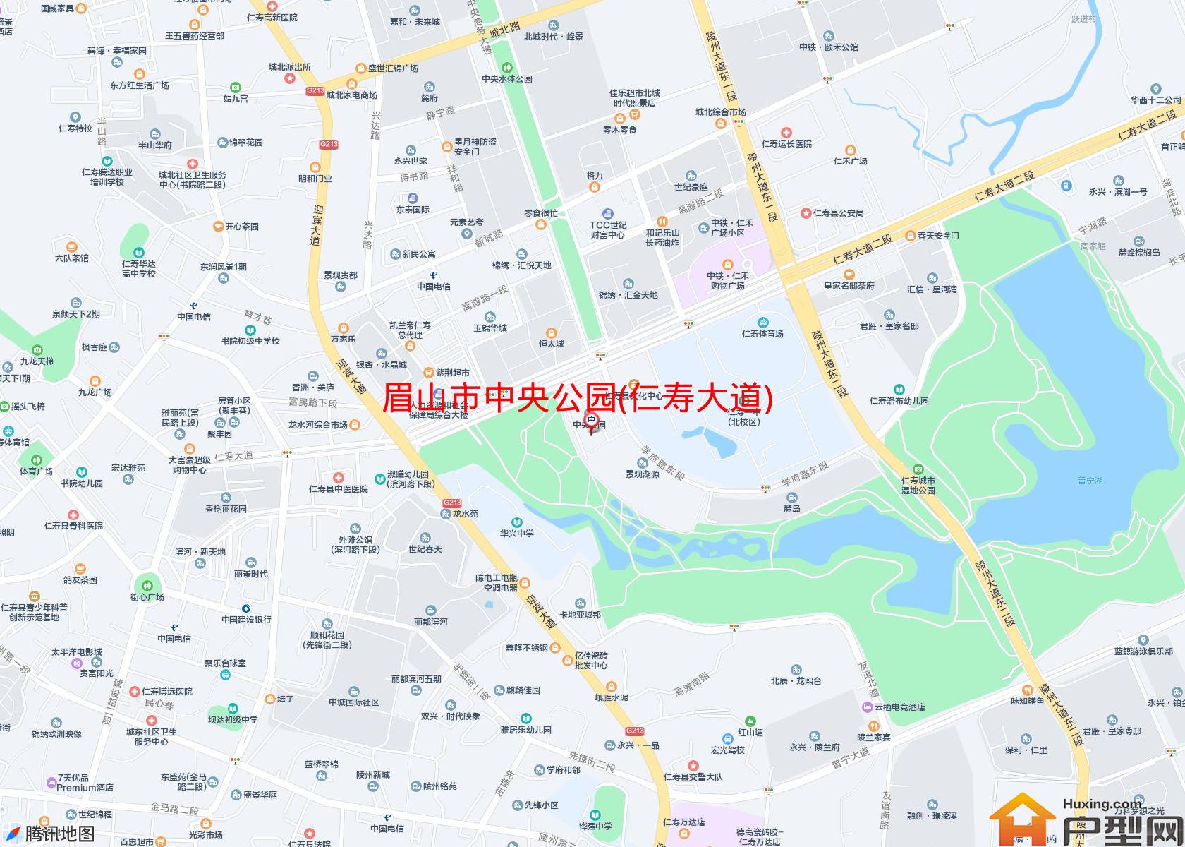 中央公园(仁寿大道)小区 - 户型网
