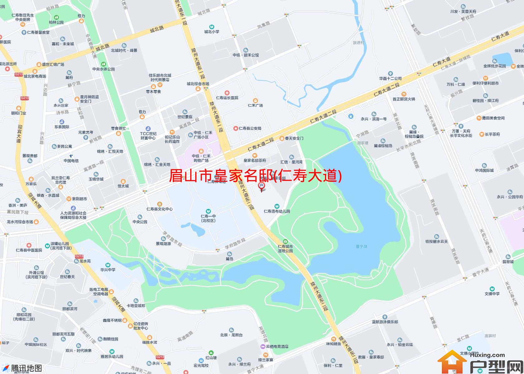 皇家名邸(仁寿大道)小区 - 户型网