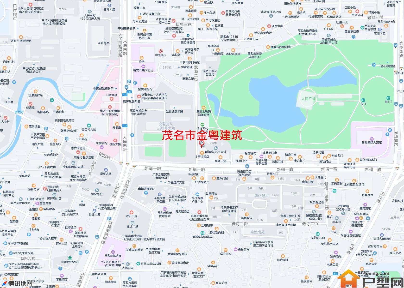 金粤建筑小区 - 户型网