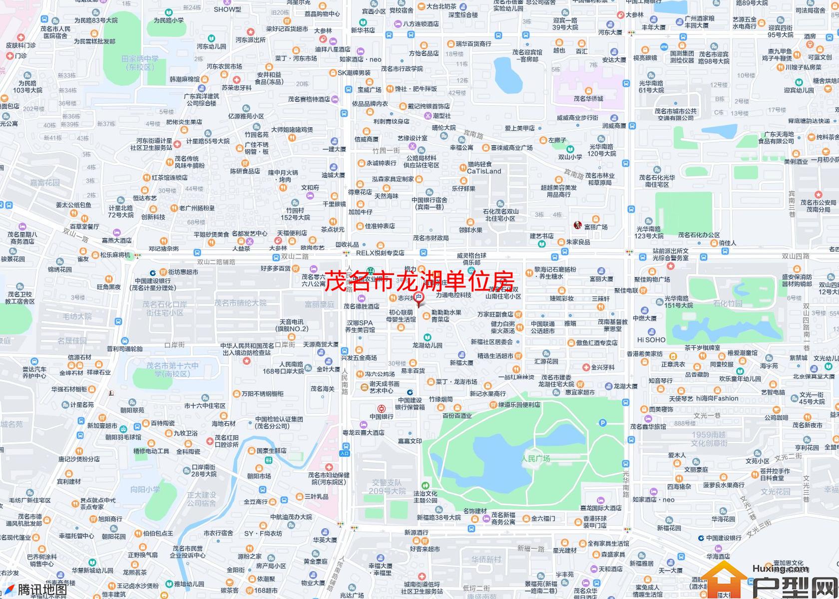 龙湖单位房小区 - 户型网