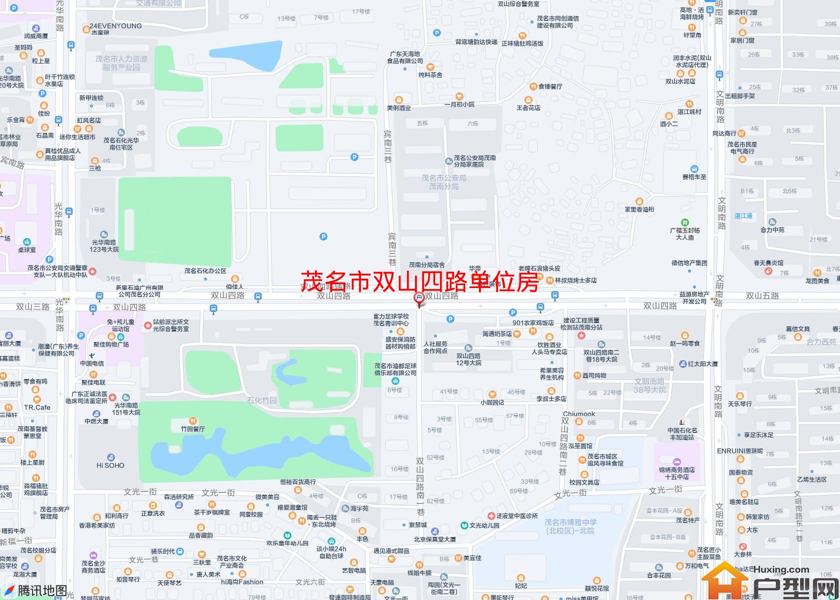 双山四路单位房小区 - 户型网