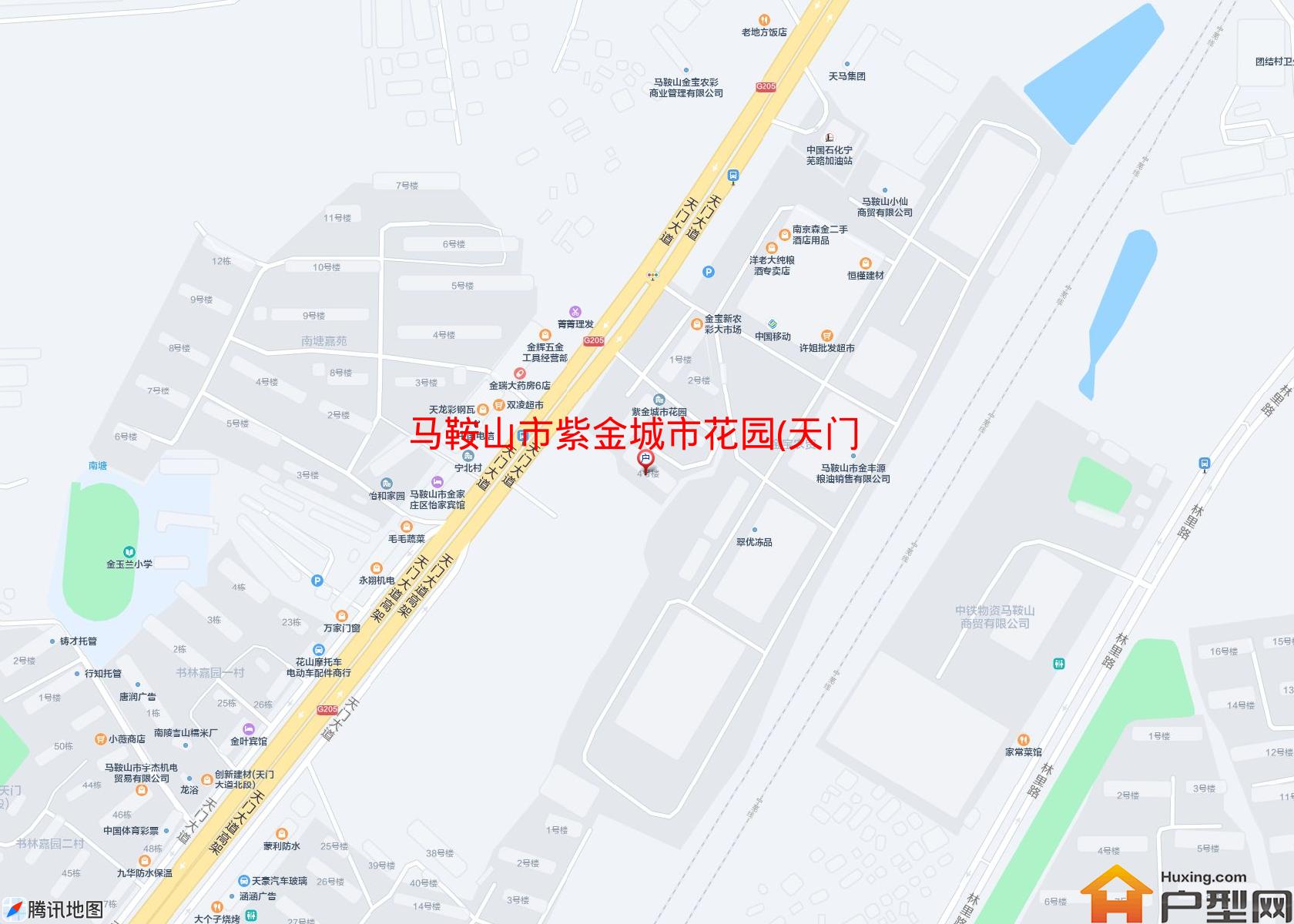 紫金城市花园(天门大道98号)小区 - 户型网