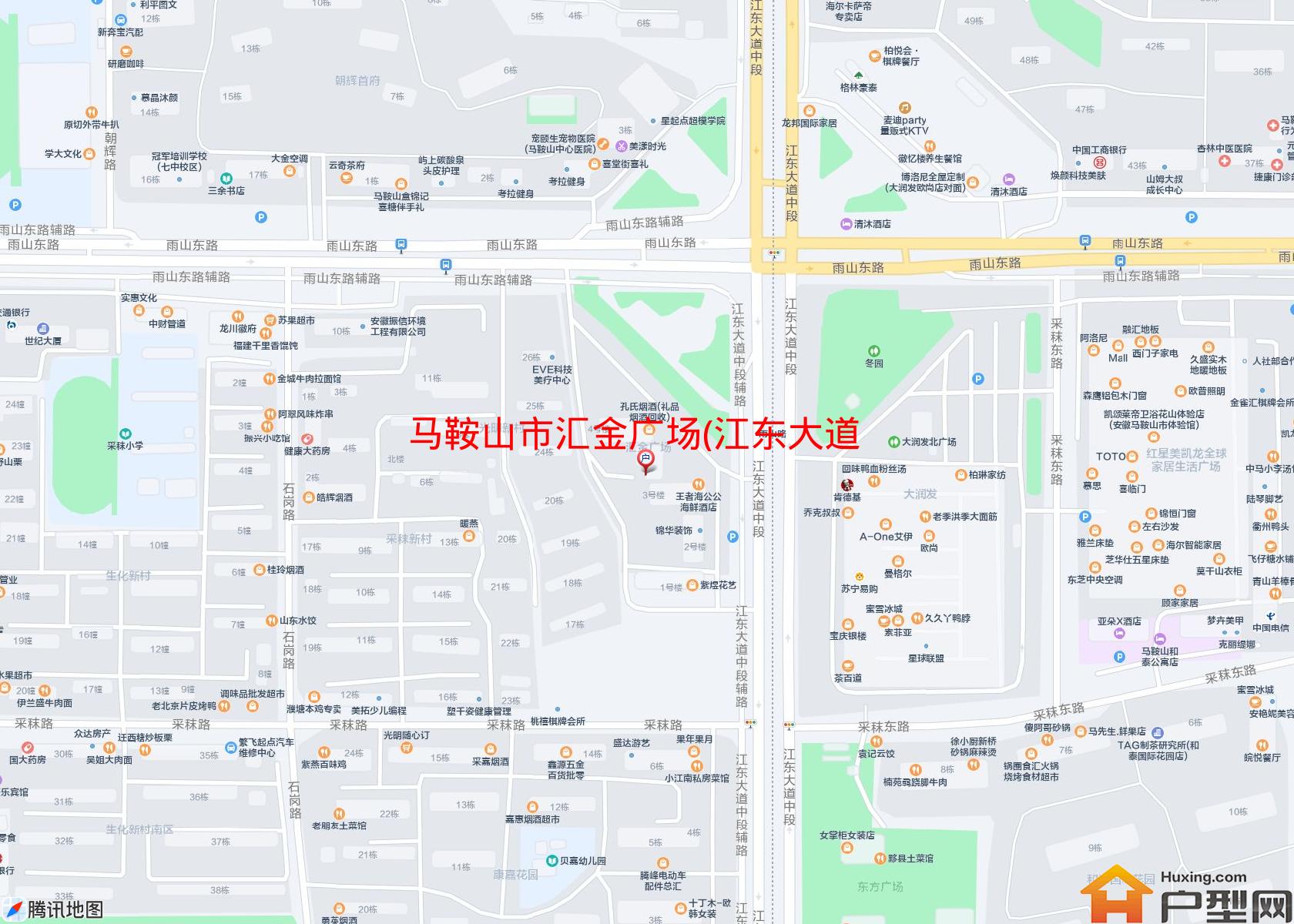 汇金广场(江东大道东段)小区 - 户型网