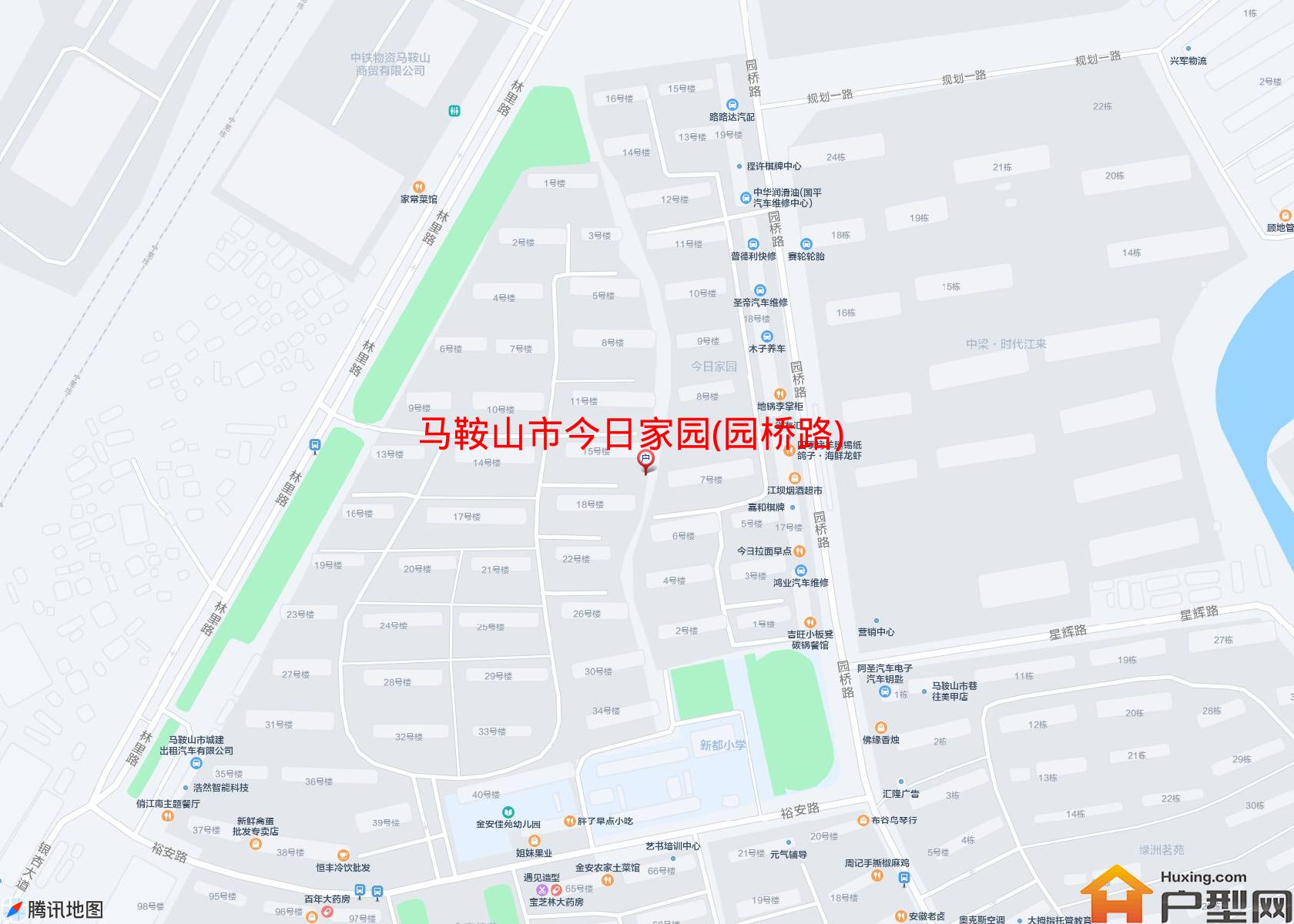 今日家园(园桥路)小区 - 户型网