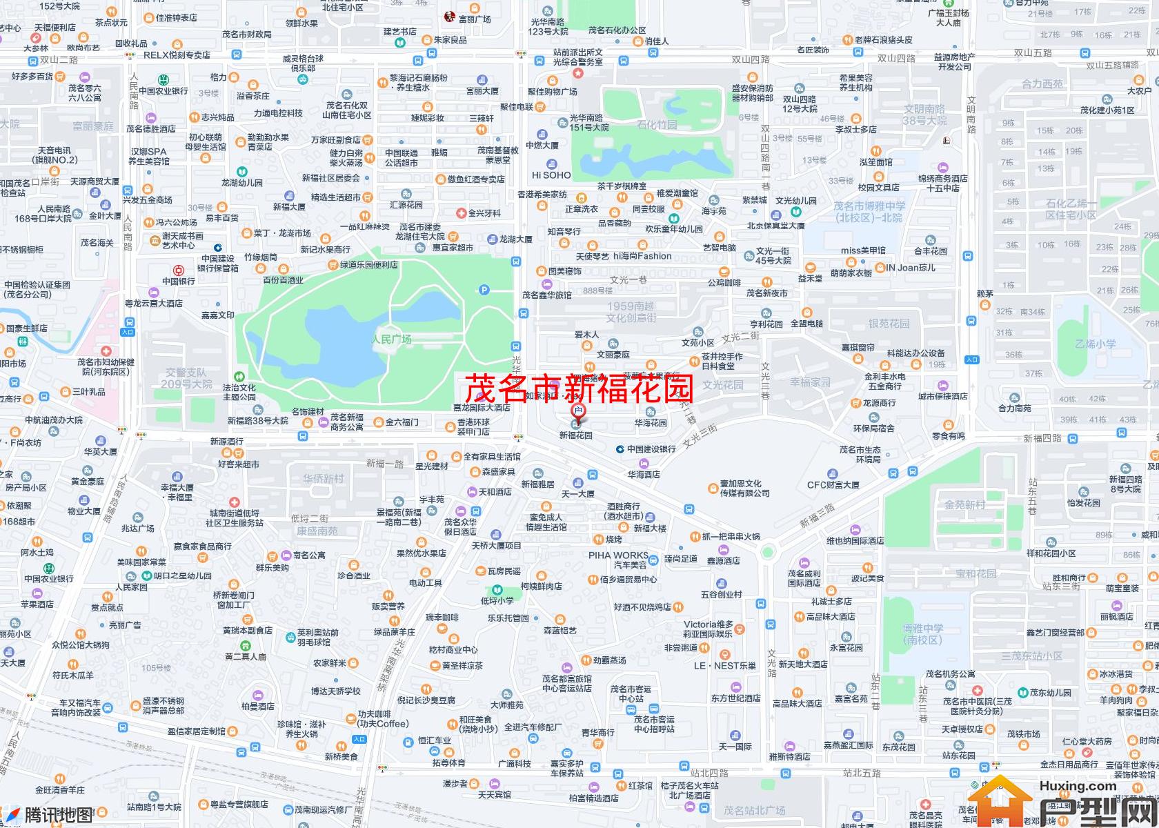新福花园小区 - 户型网