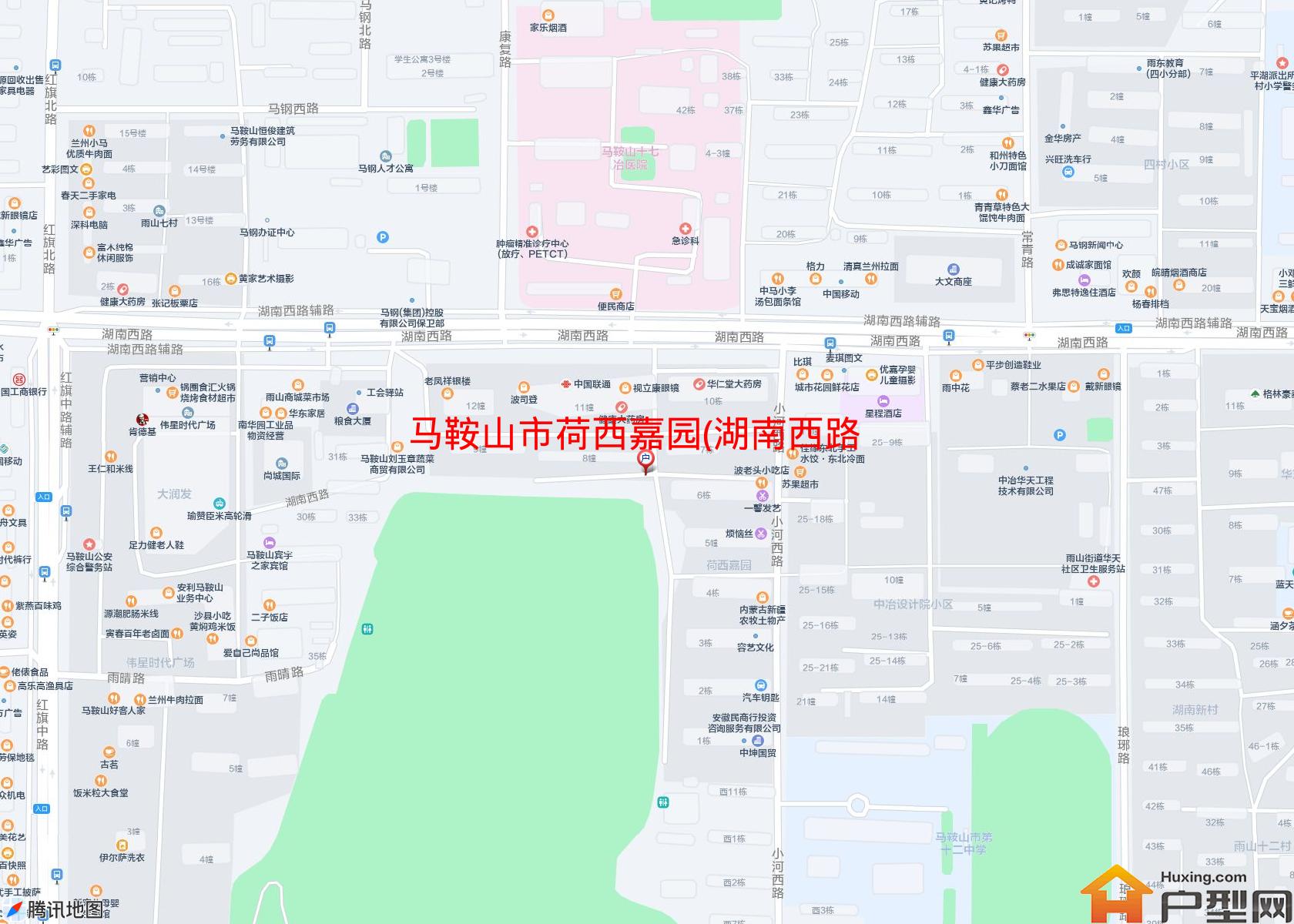 荷西嘉园(湖南西路)小区 - 户型网