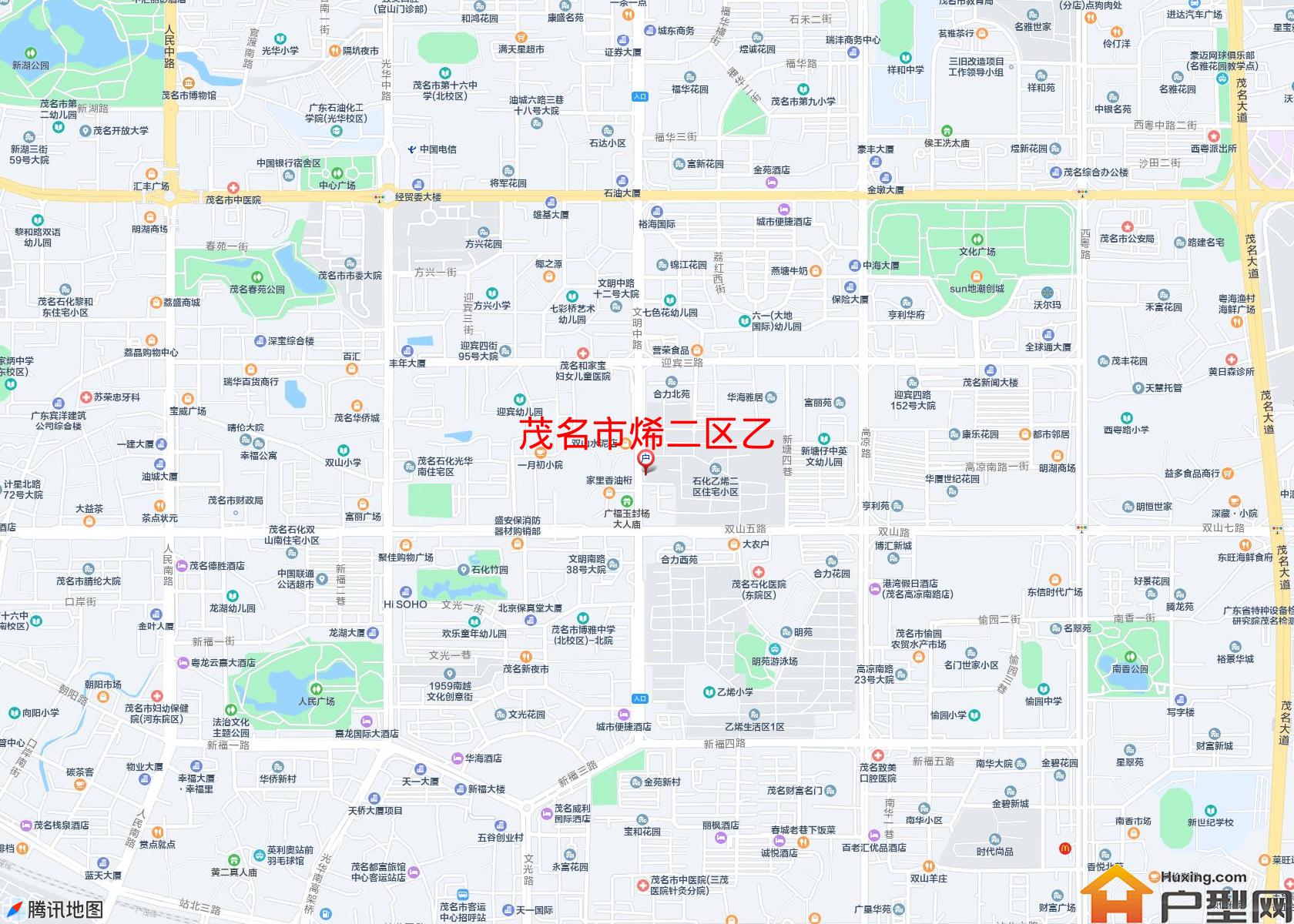 烯二区乙小区 - 户型网