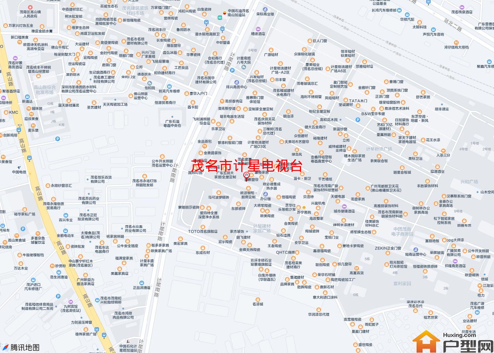 计星电视台小区 - 户型网