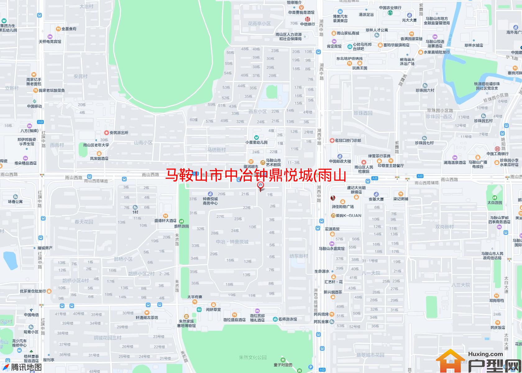 中冶钟鼎悦城(雨山路)小区 - 户型网