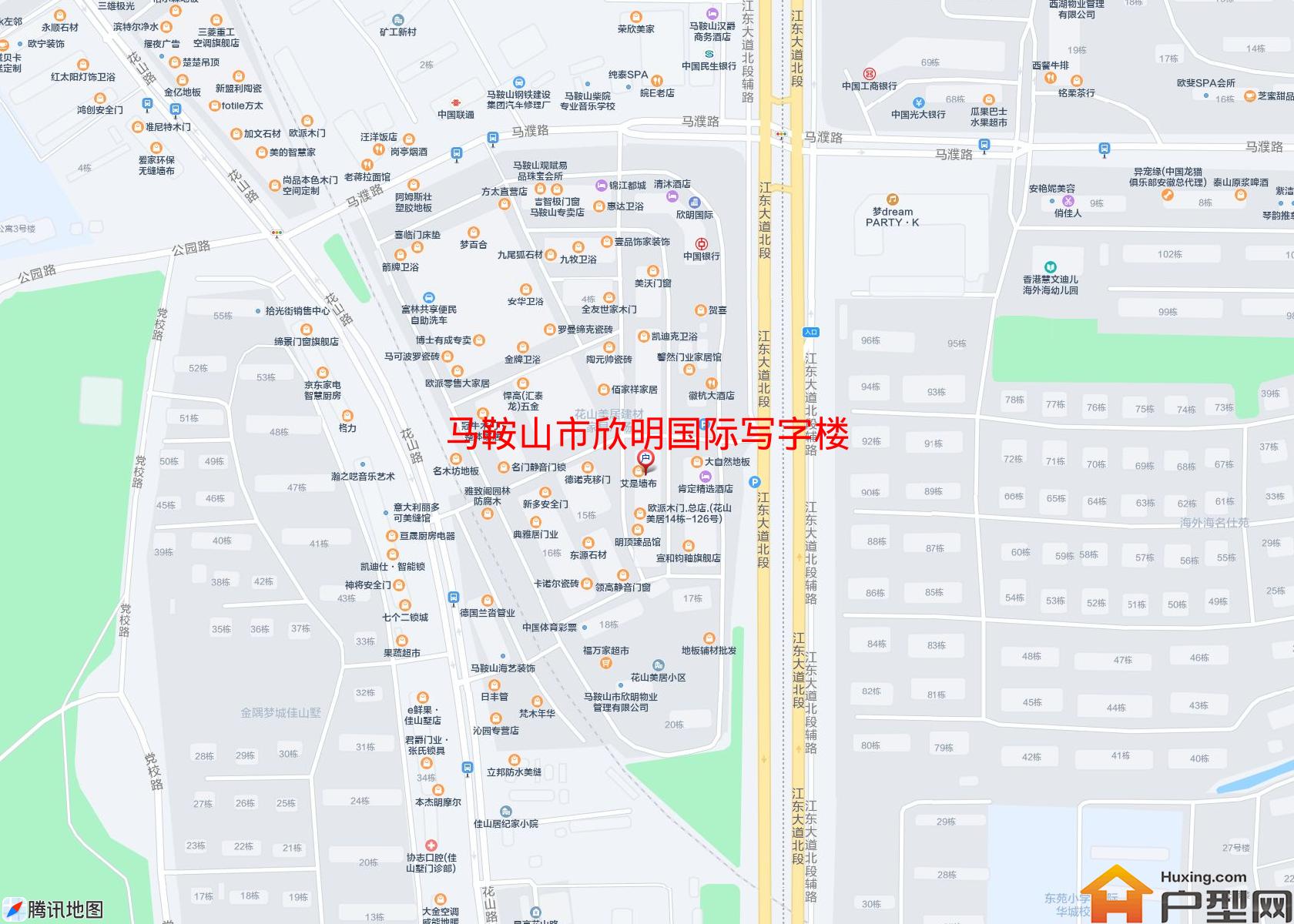 欣明国际写字楼小区 - 户型网