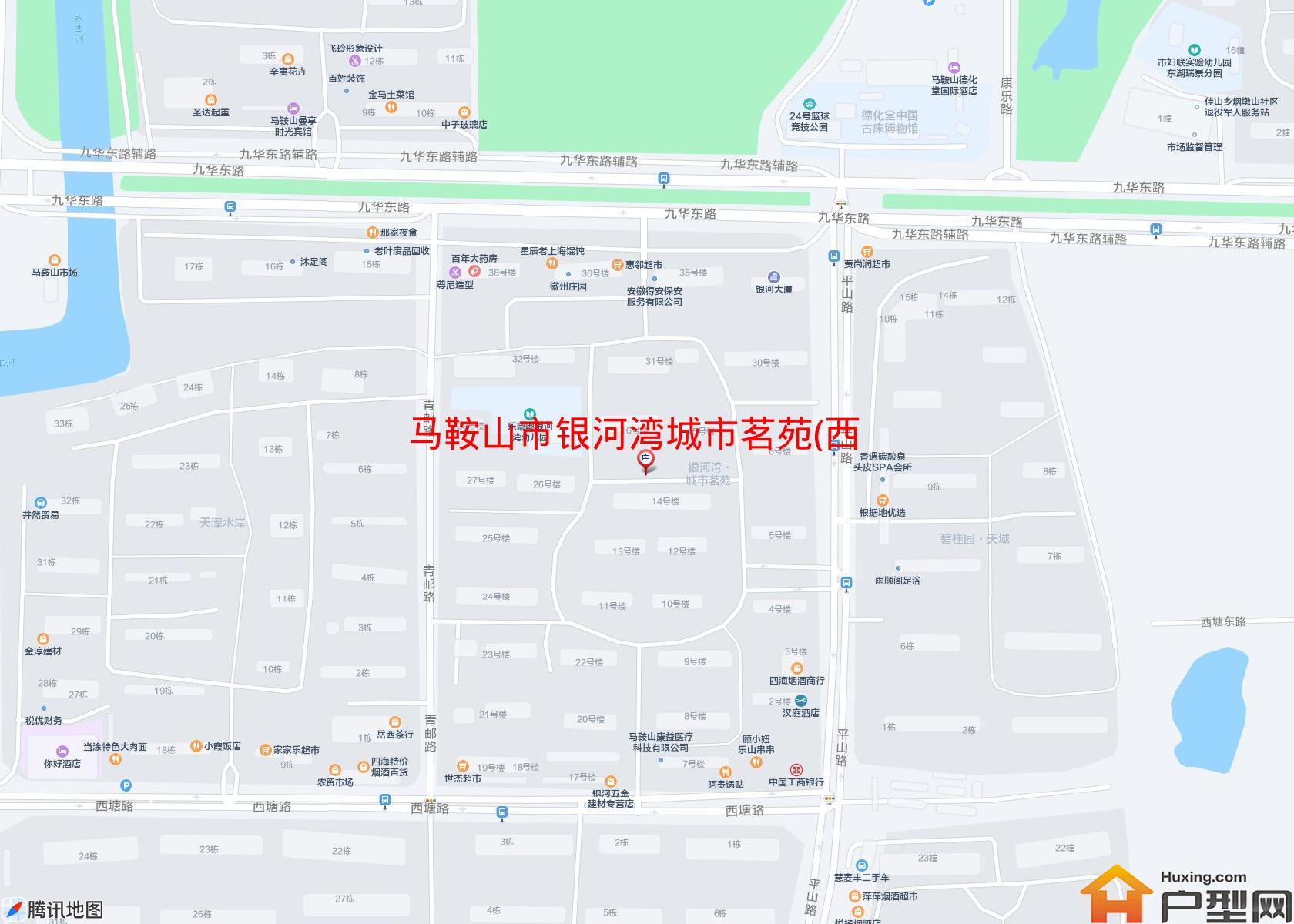 银河湾城市茗苑(西塘路)小区 - 户型网