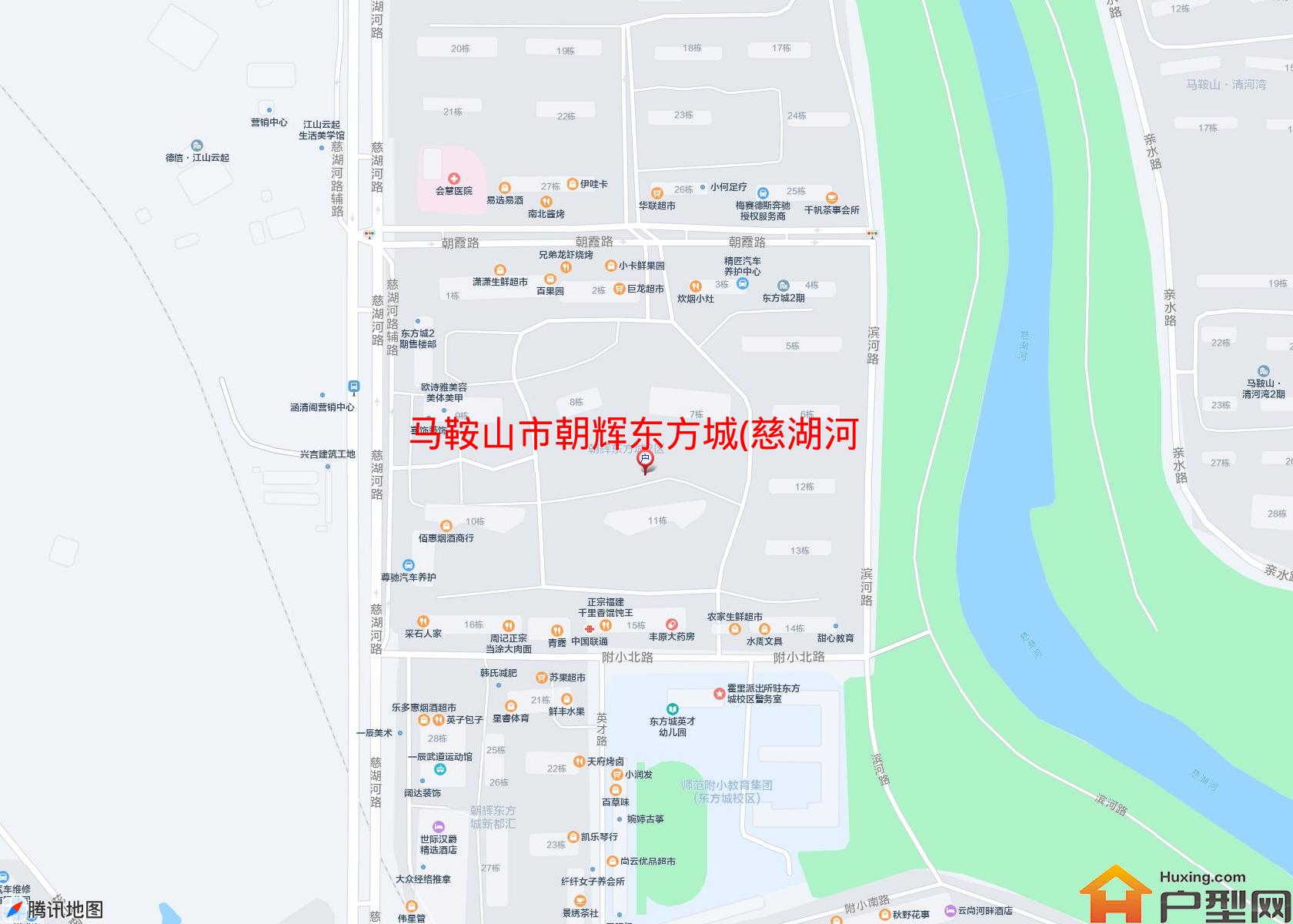 朝辉东方城(慈湖河路)小区 - 户型网