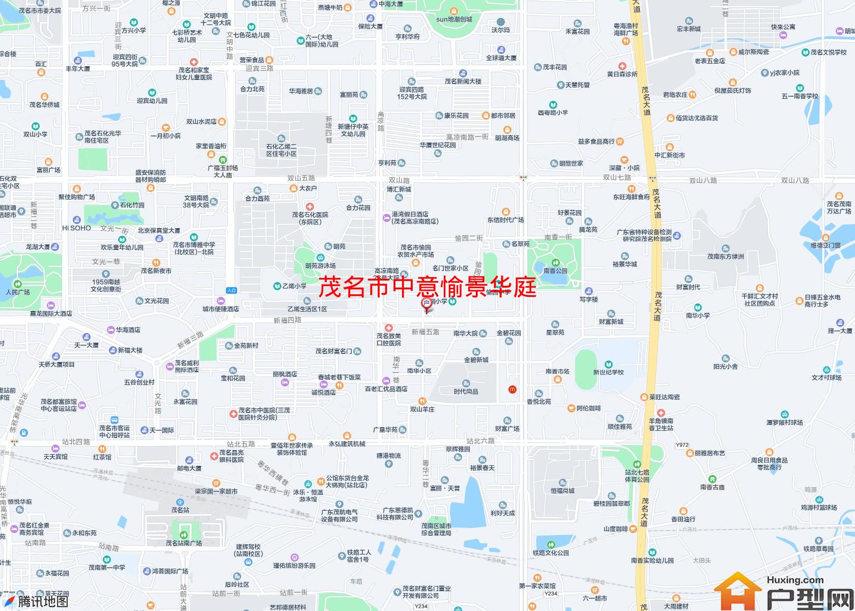 中意愉景华庭小区 - 户型网