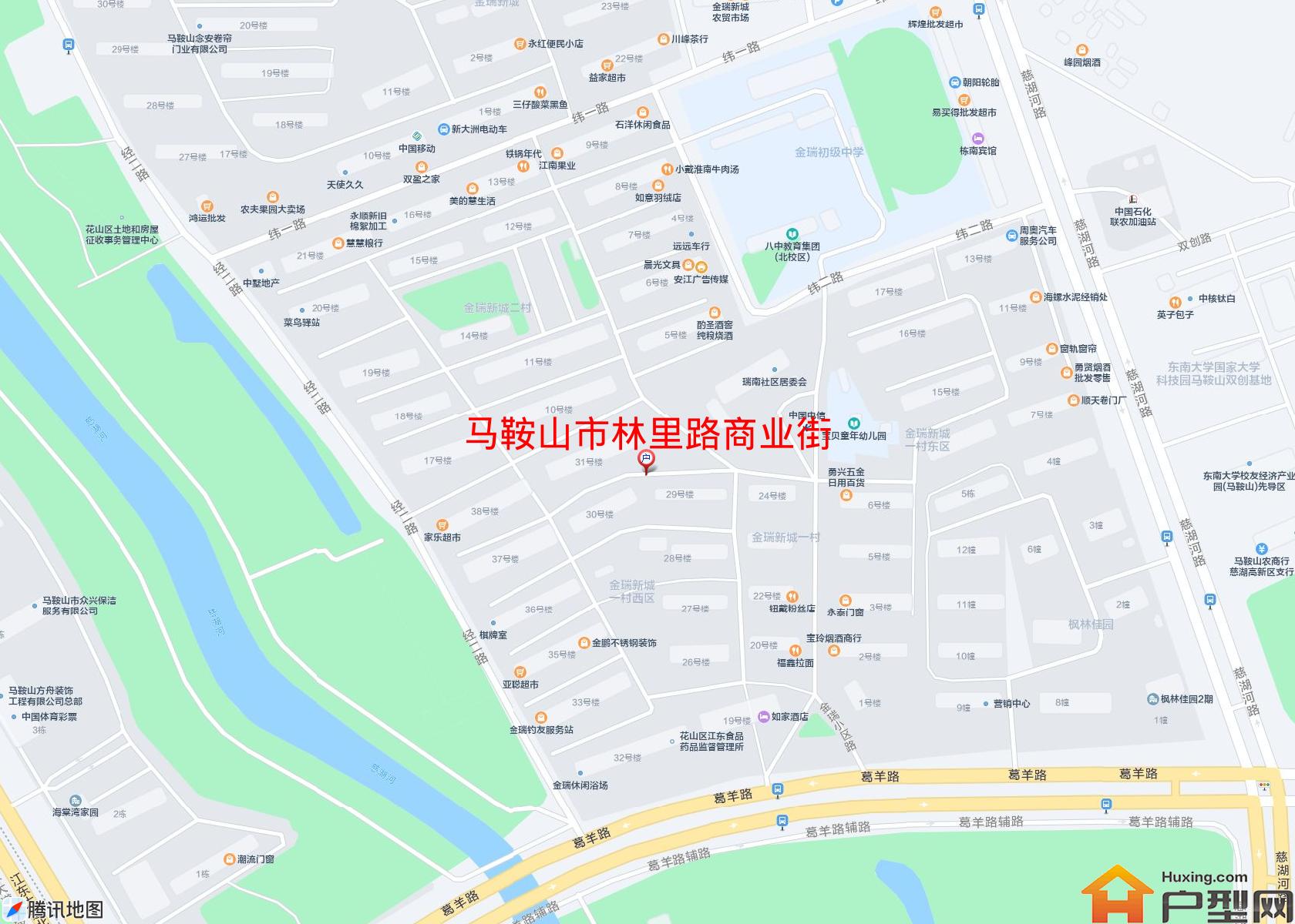 林里路商业街小区 - 户型网