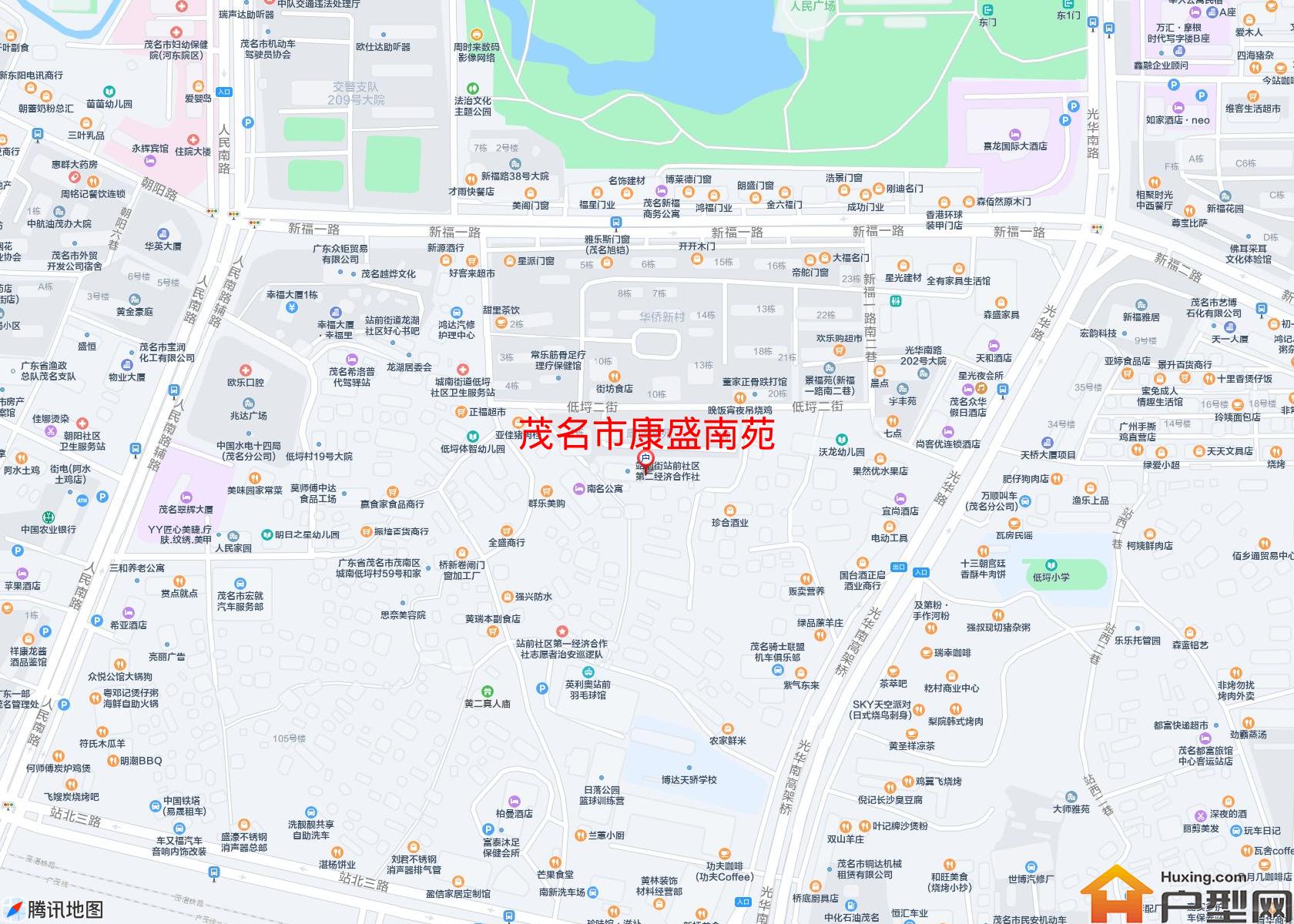 康盛南苑小区 - 户型网