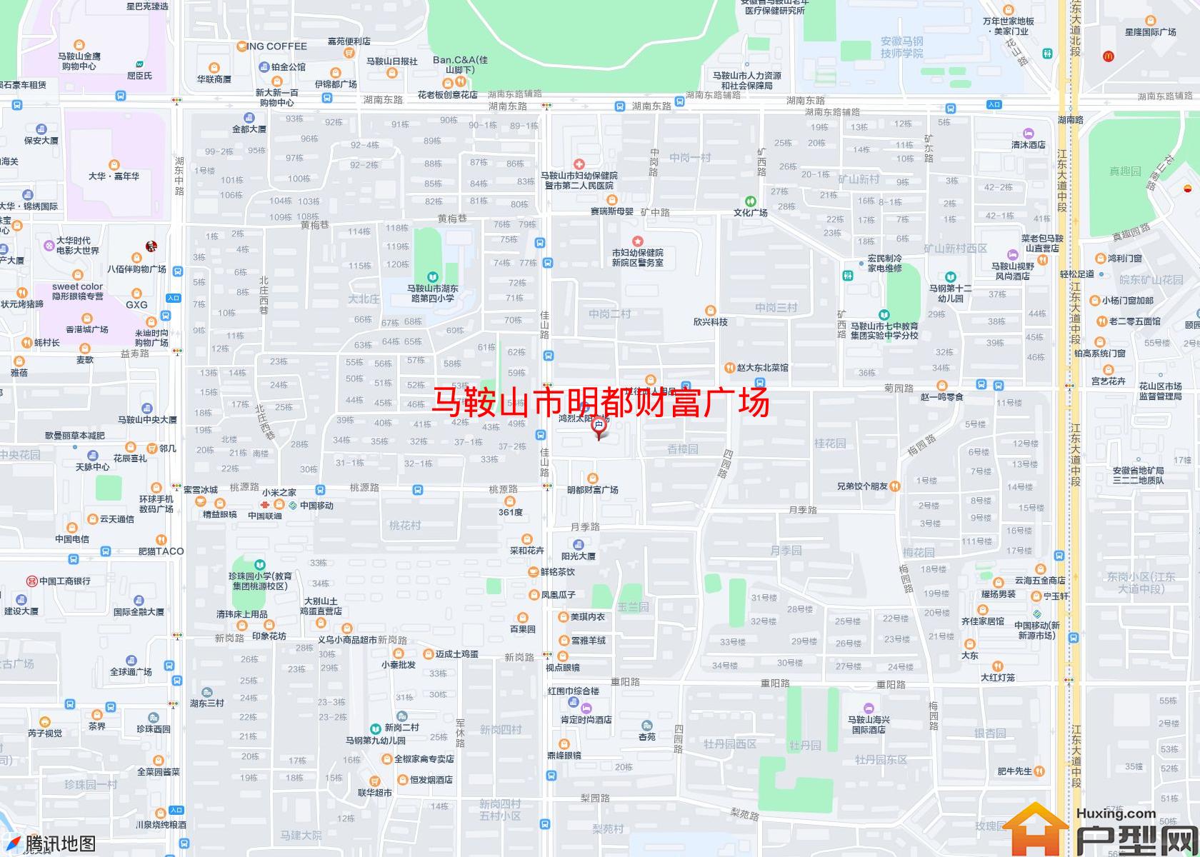 明都财富广场小区 - 户型网