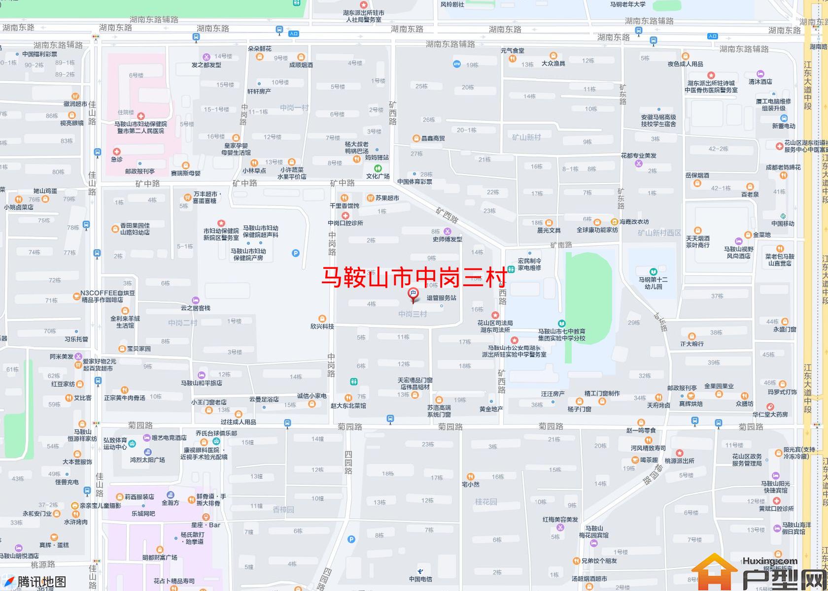 中岗三村小区 - 户型网