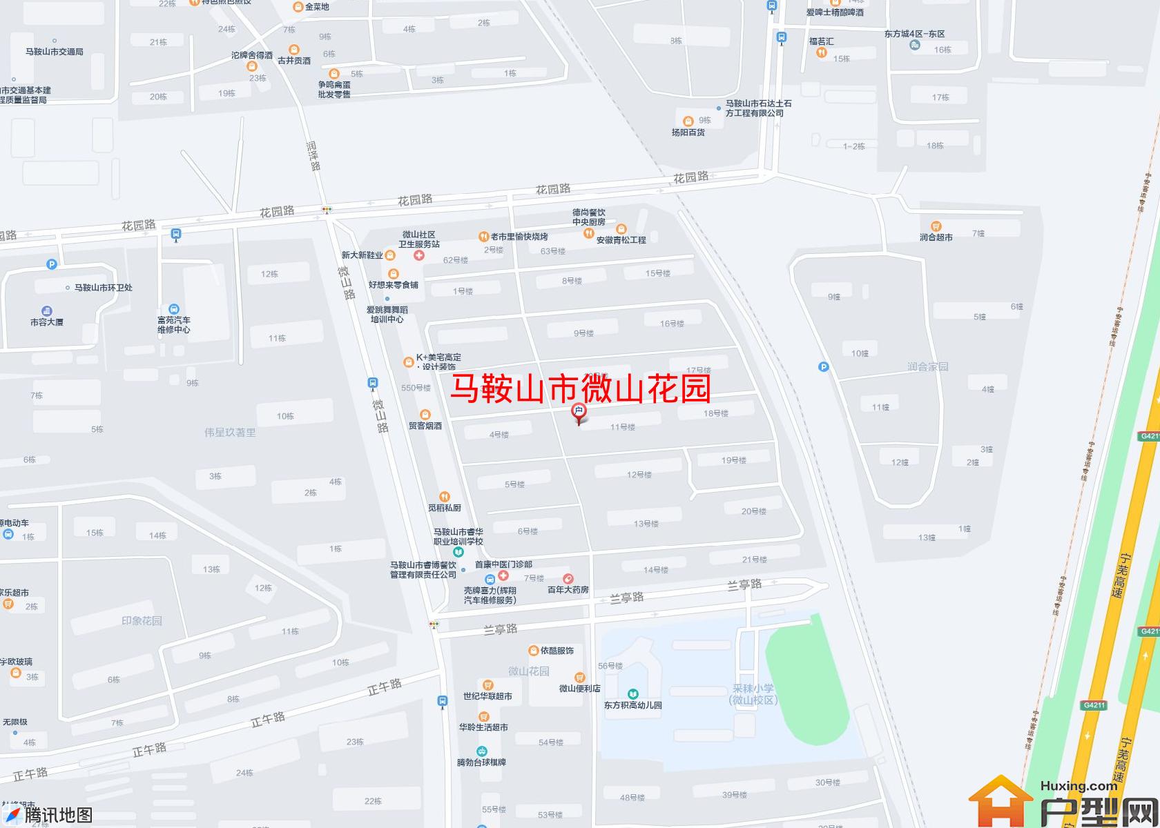 微山花园小区 - 户型网