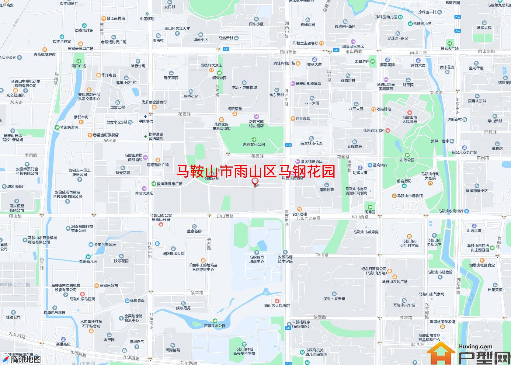 雨山区马钢花园小区 - 户型网