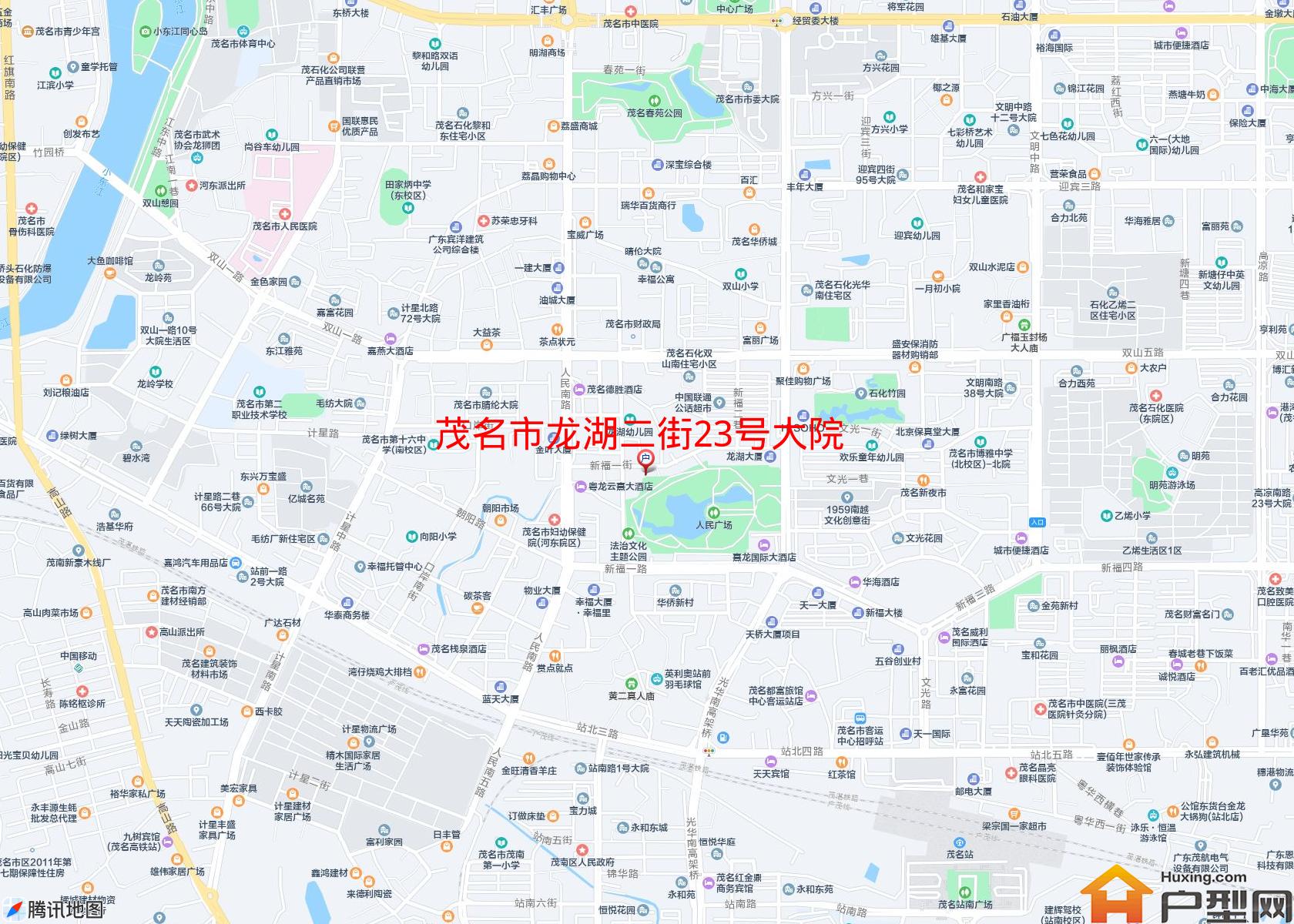 龙湖二街23号大院小区 - 户型网