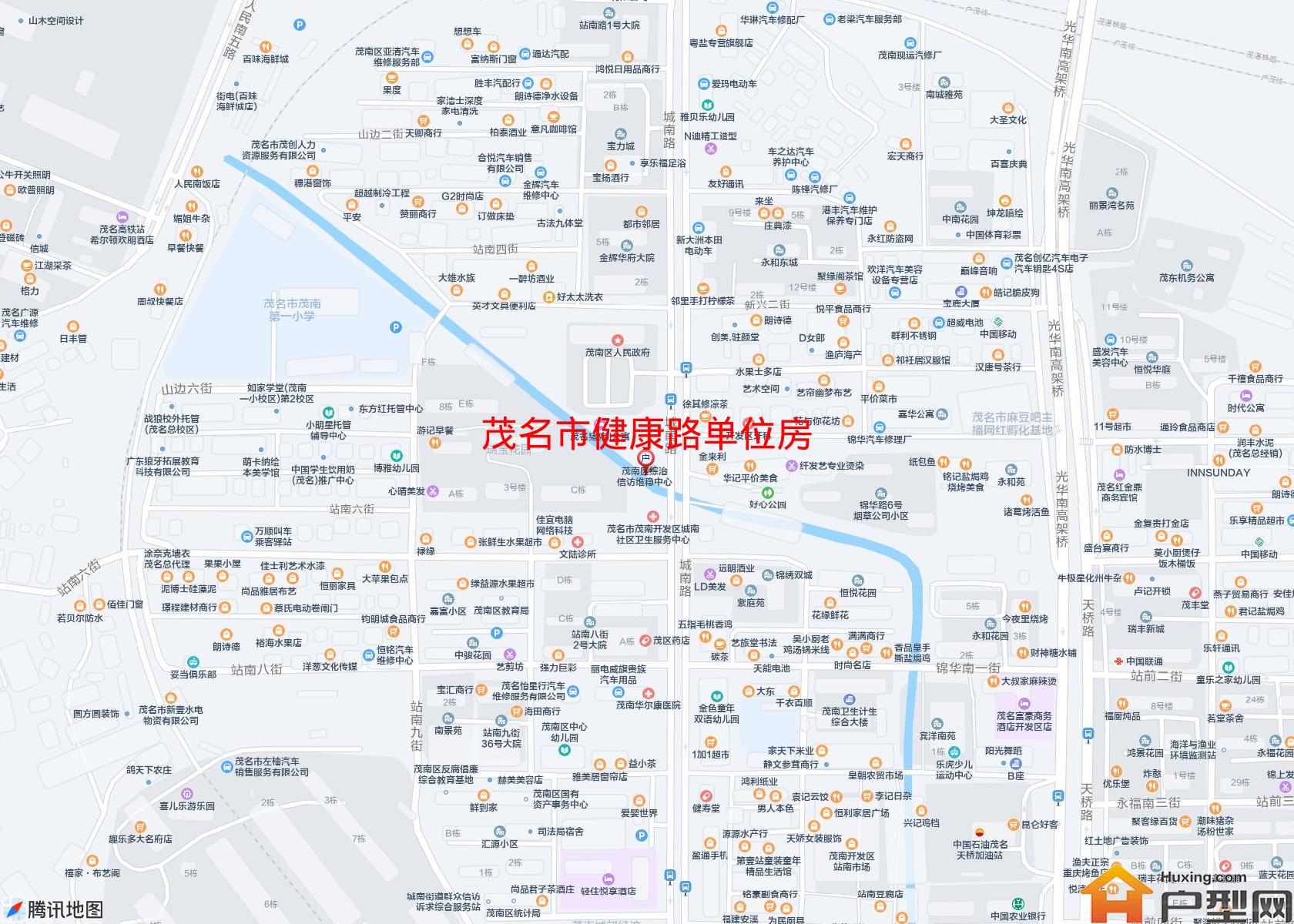 健康路单位房小区 - 户型网
