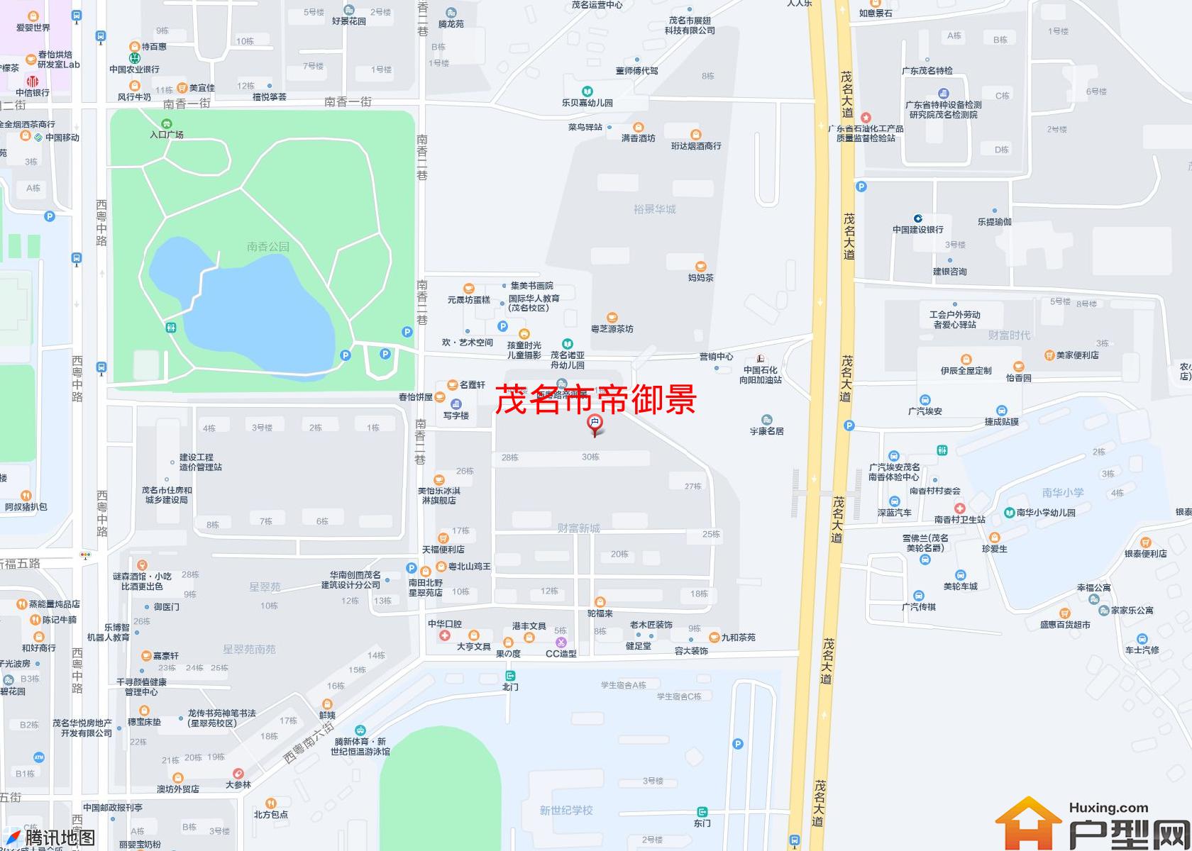 帝御景小区 - 户型网