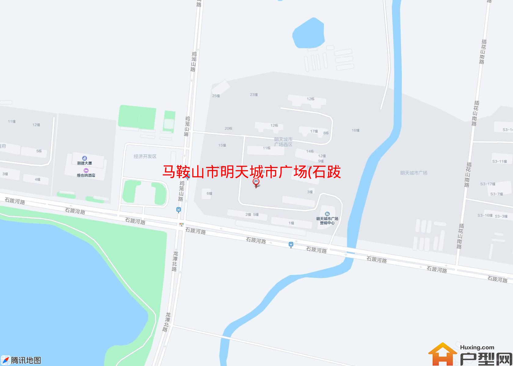 明天城市广场(石跋河路1号)小区 - 户型网