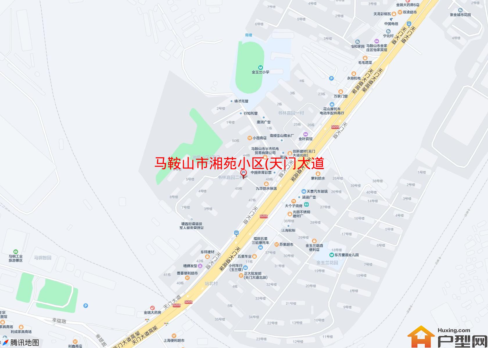 湘苑小区(天门大道北段)小区 - 户型网