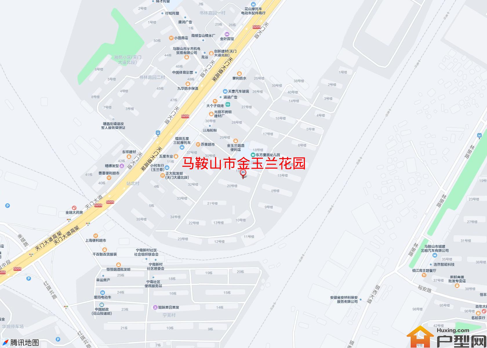 金玉兰花园小区 - 户型网