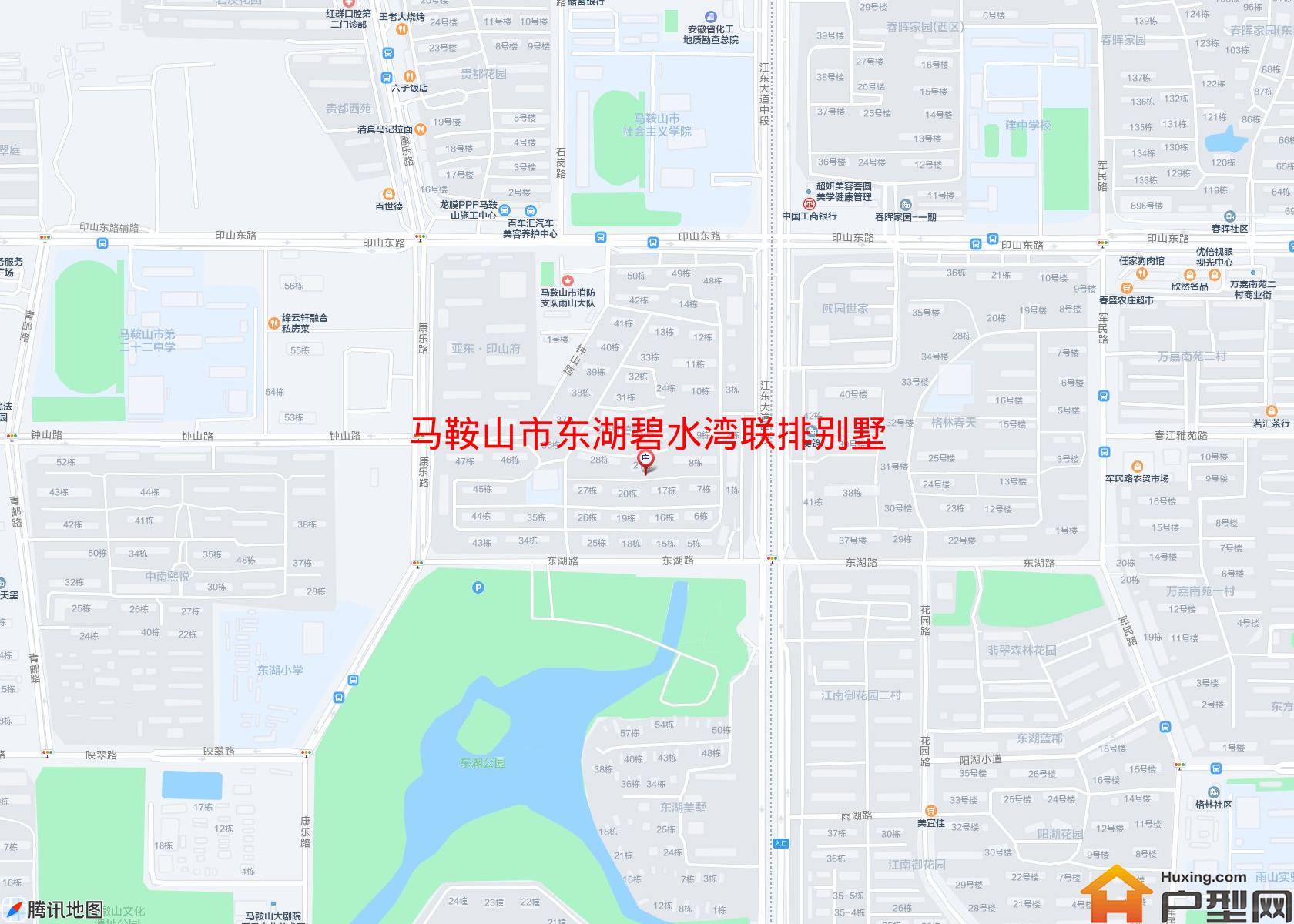 东湖碧水湾联排别墅小区 - 户型网