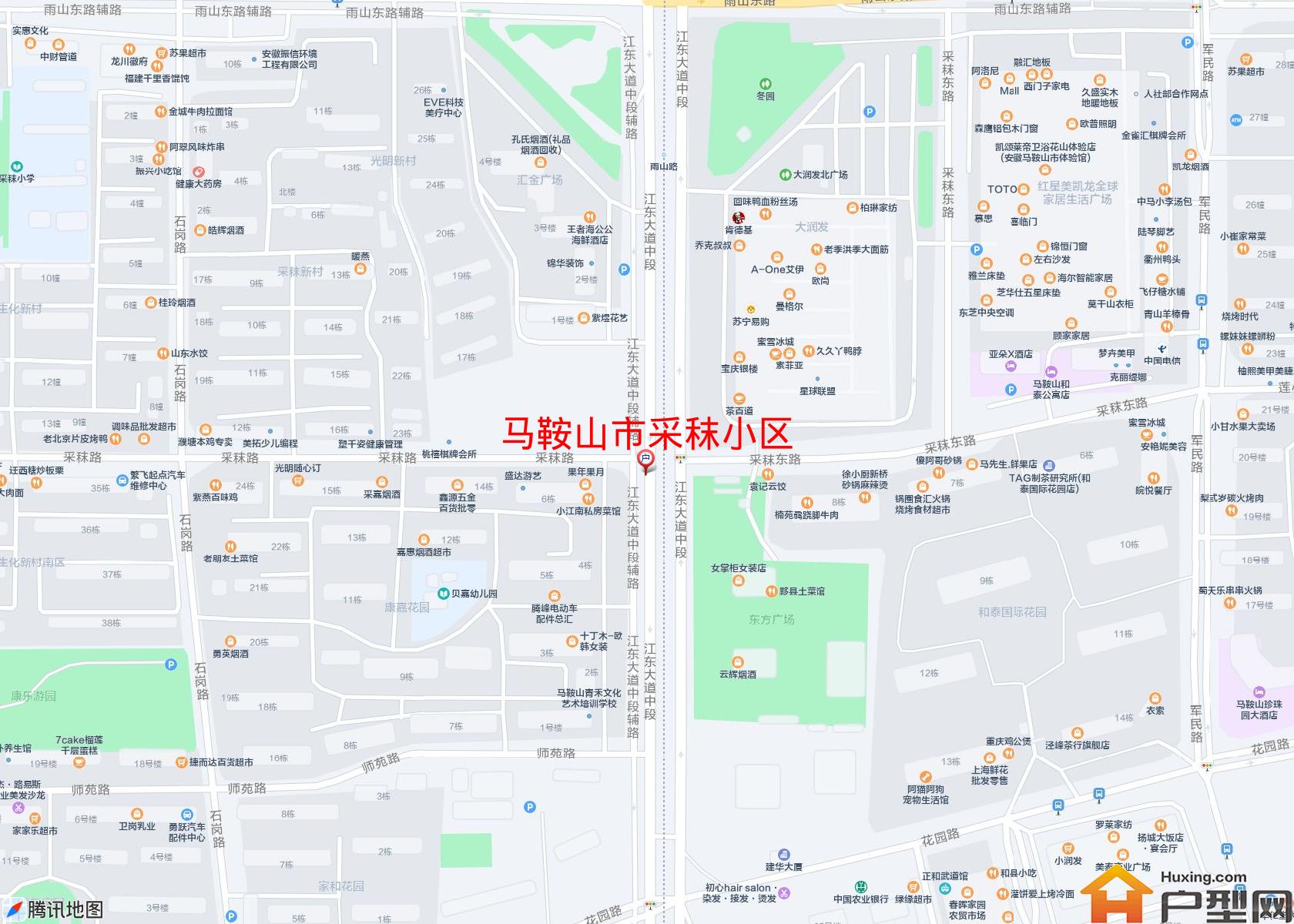 采秣小区小区 - 户型网