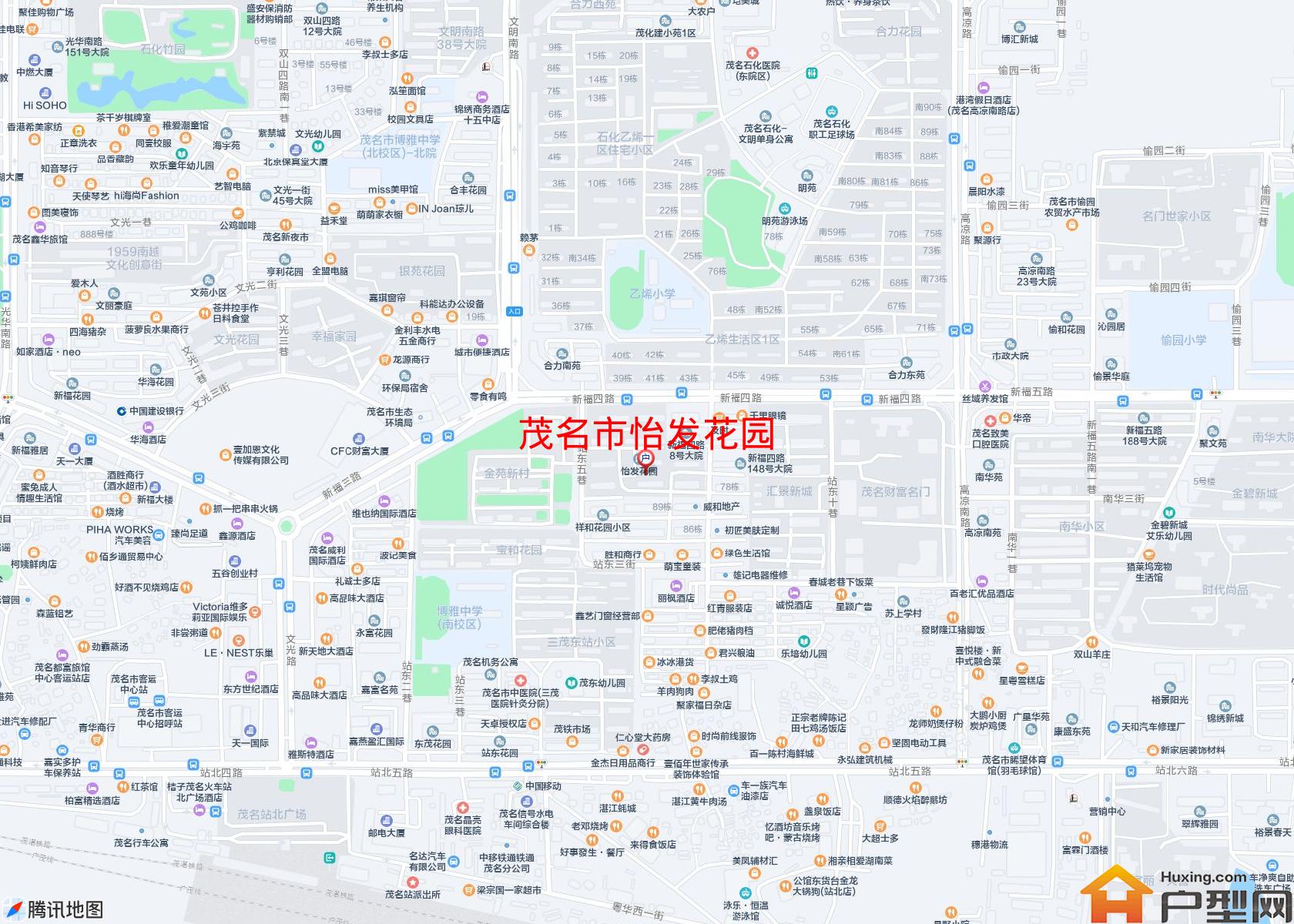 怡发花园小区 - 户型网