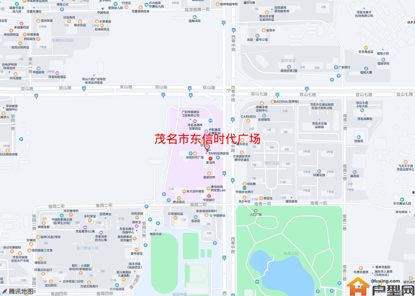 东信时代广场小区 - 户型网