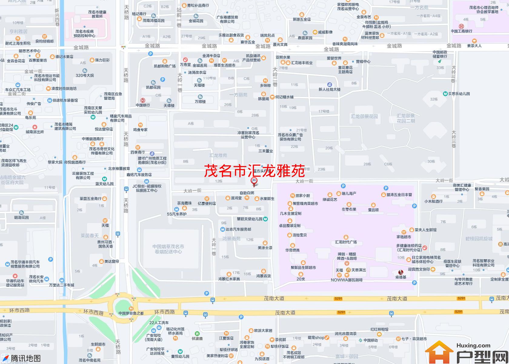 汇龙雅苑小区 - 户型网