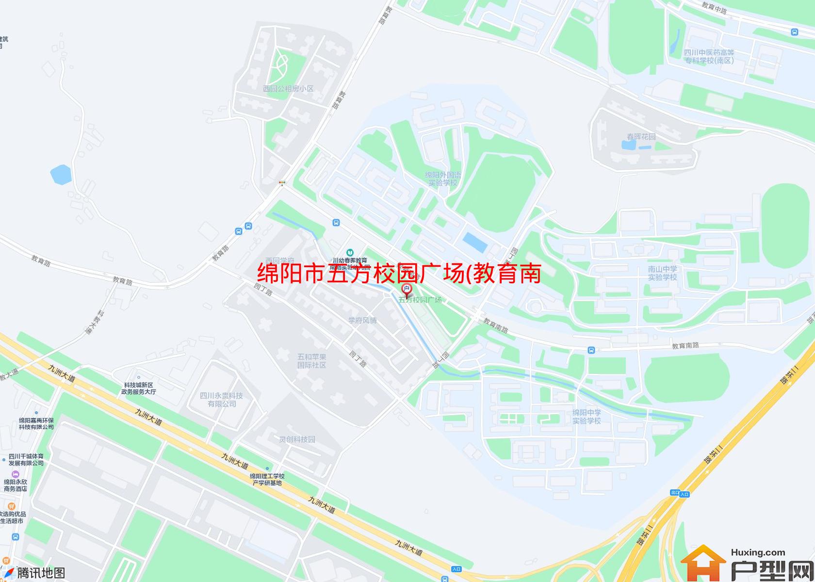 五方校园广场(教育南路67号)小区 - 户型网