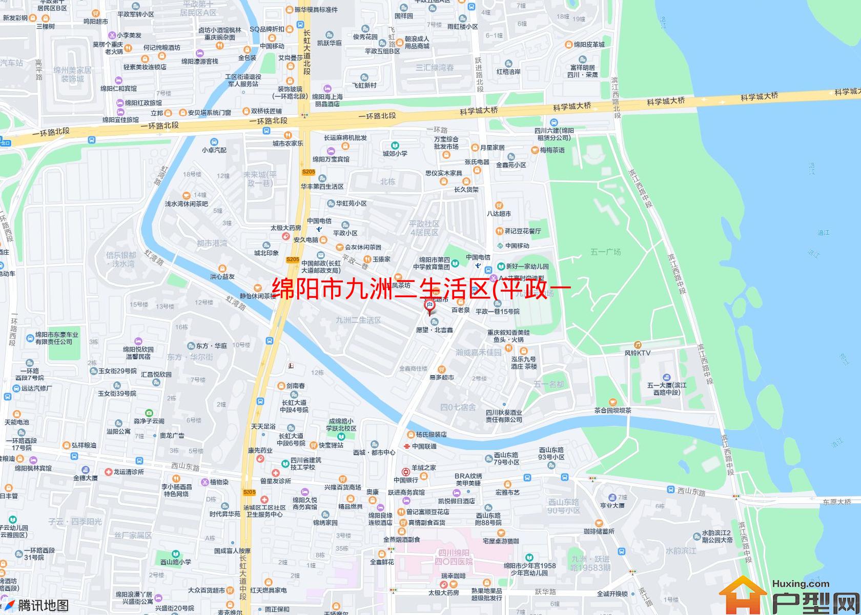 九洲二生活区(平政一巷)小区 - 户型网
