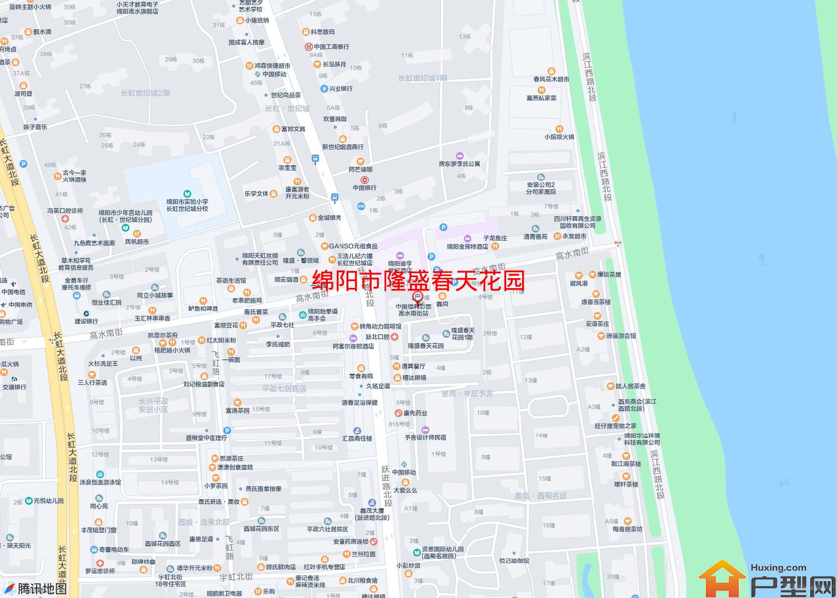 隆盛春天花园小区 - 户型网